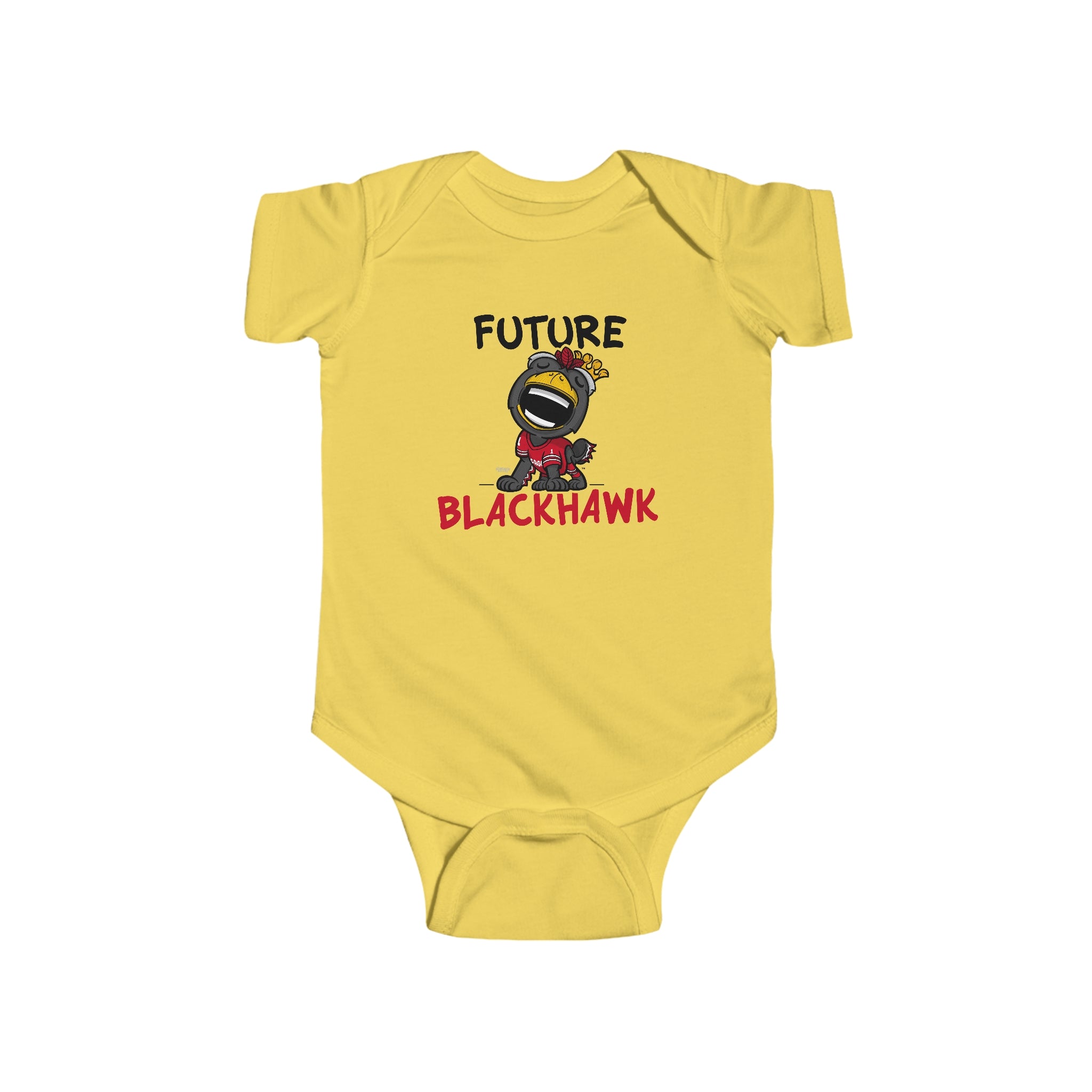 Infant Fine Jersey Bodysuit - Future Blackhawk - Lil' Tommy CHI Hockey