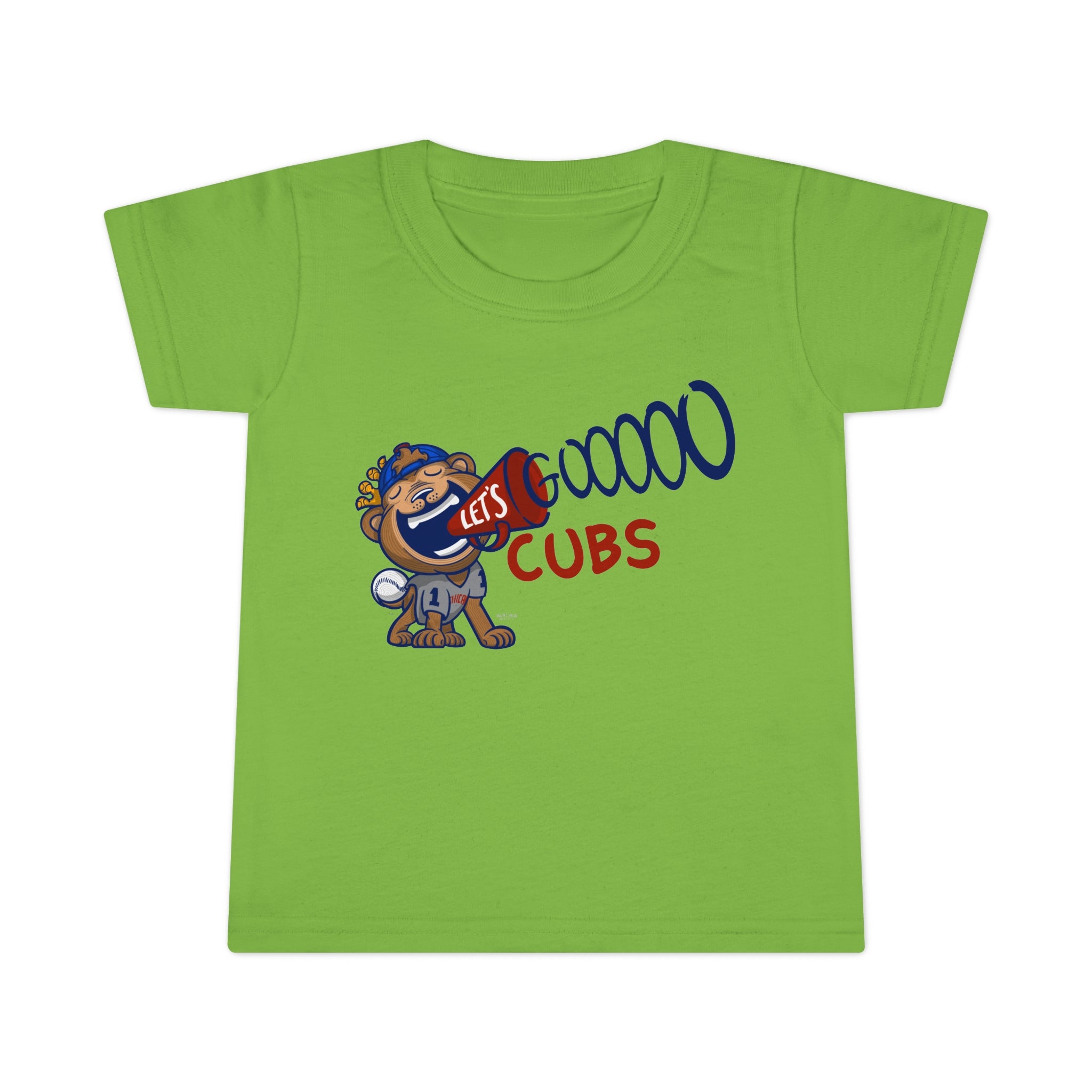 Toddler T-shirt - Lets Go - Lil' Clark CHI Baseball