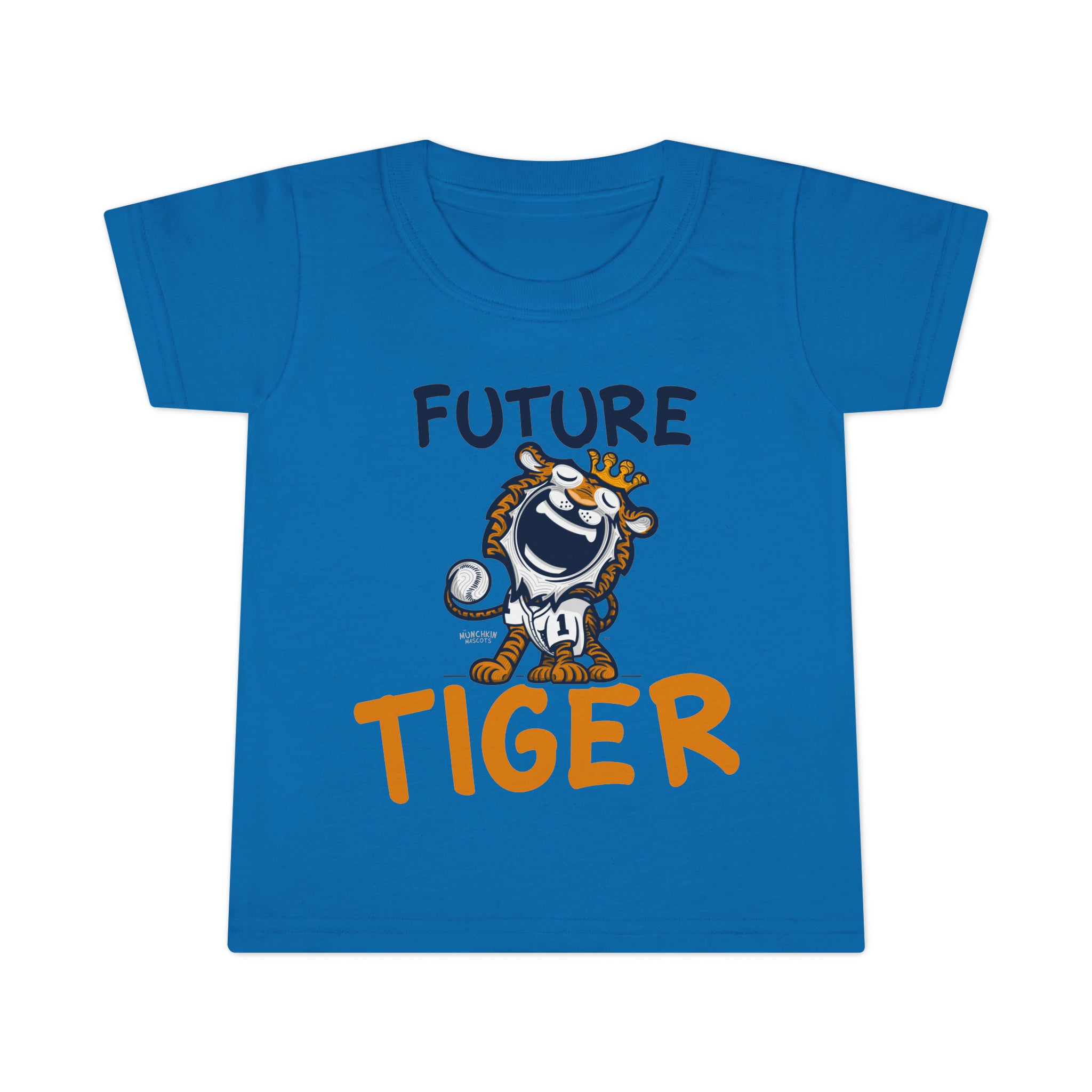 Toddler T-shirt - Future Tiger - Lil' Paws DET Baseball