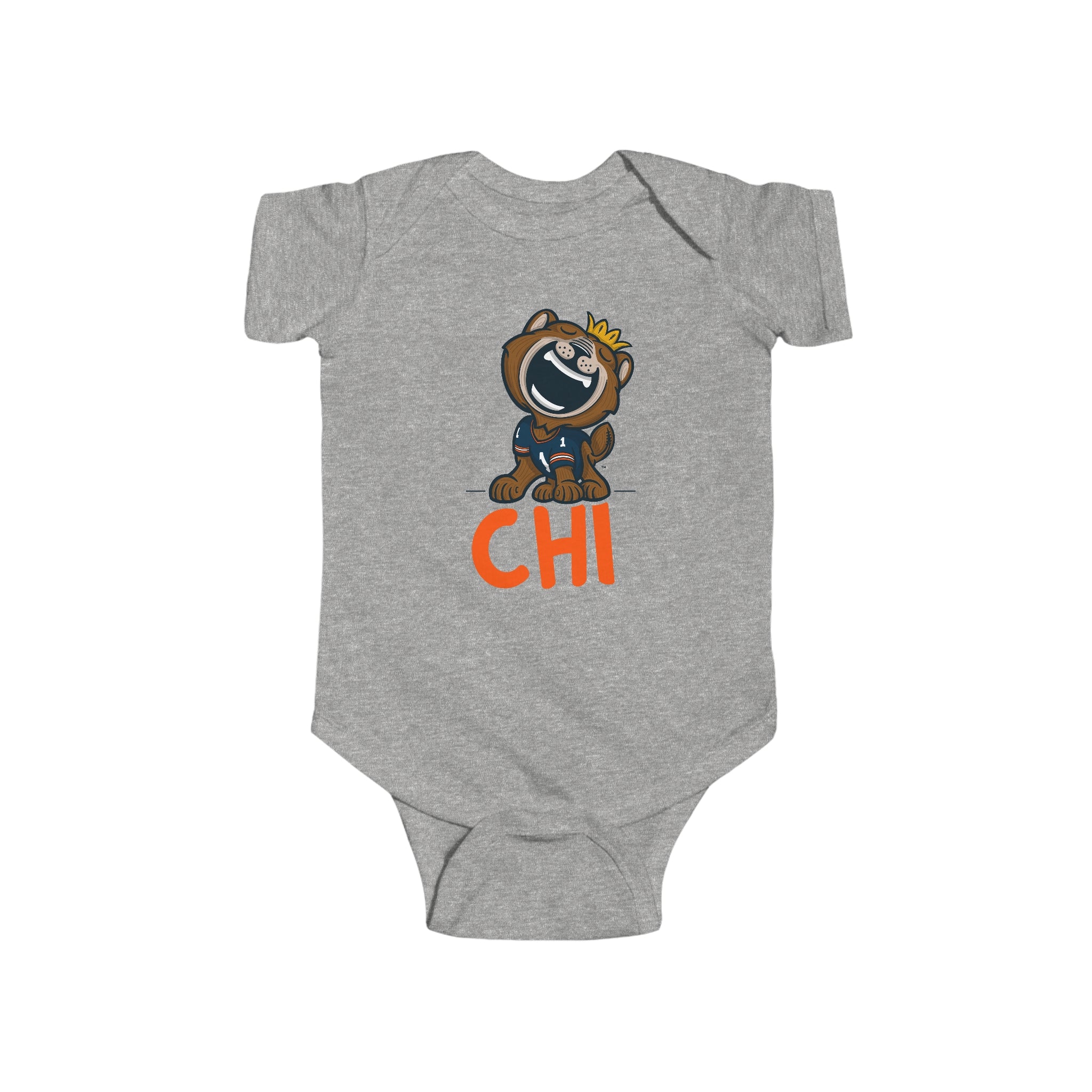 Infant Fine Jersey Bodysuit - CHI - Lil' Staley CHI Football