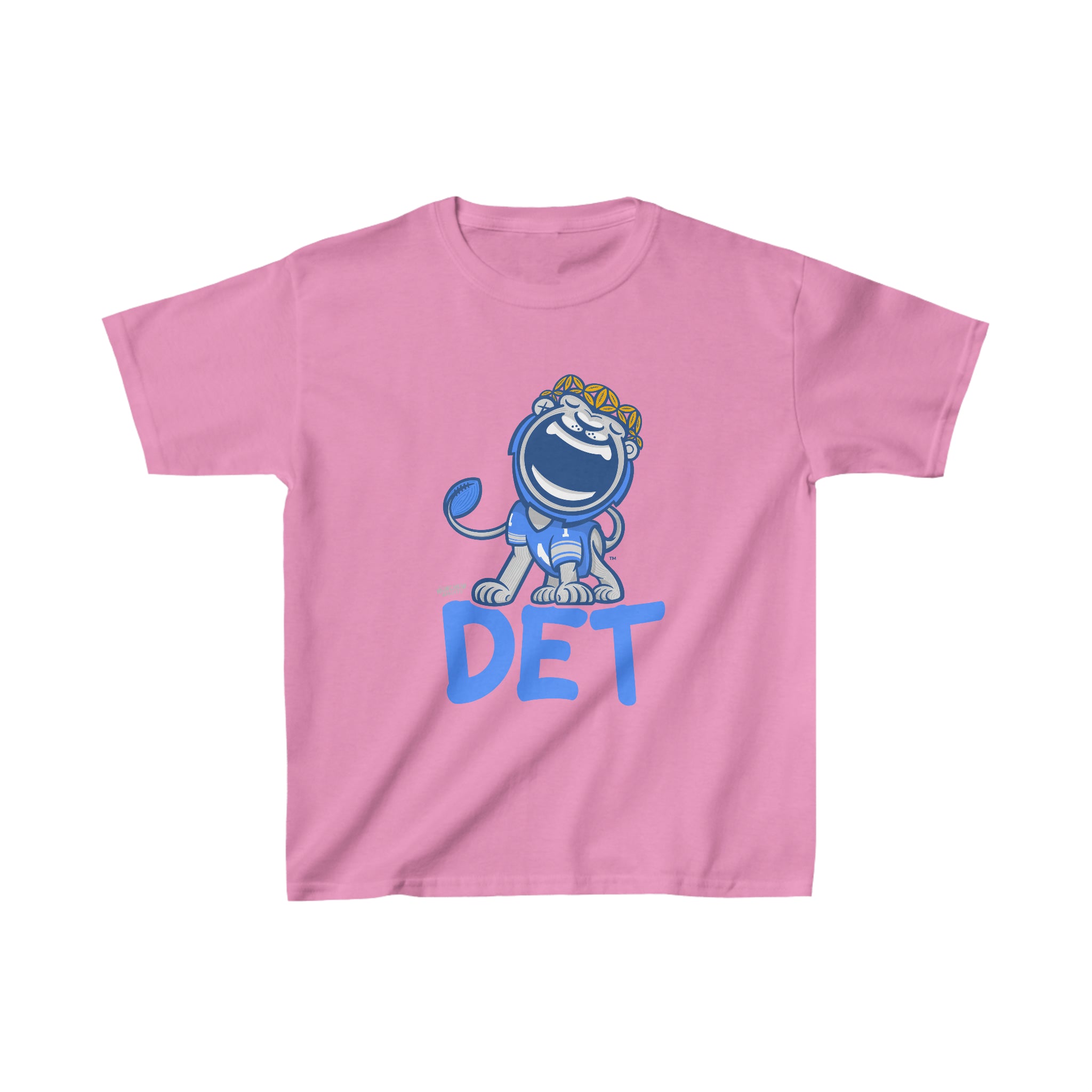 Kids Heavy Cotton™ Tee - DET - Lil' Miss Roary DET Football