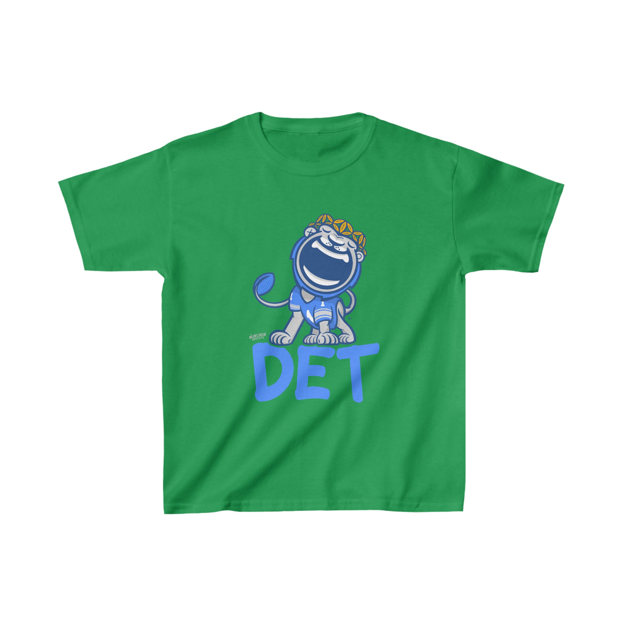 Kids Heavy Cotton™ Tee - DET - Lil' Miss Roary DET Football