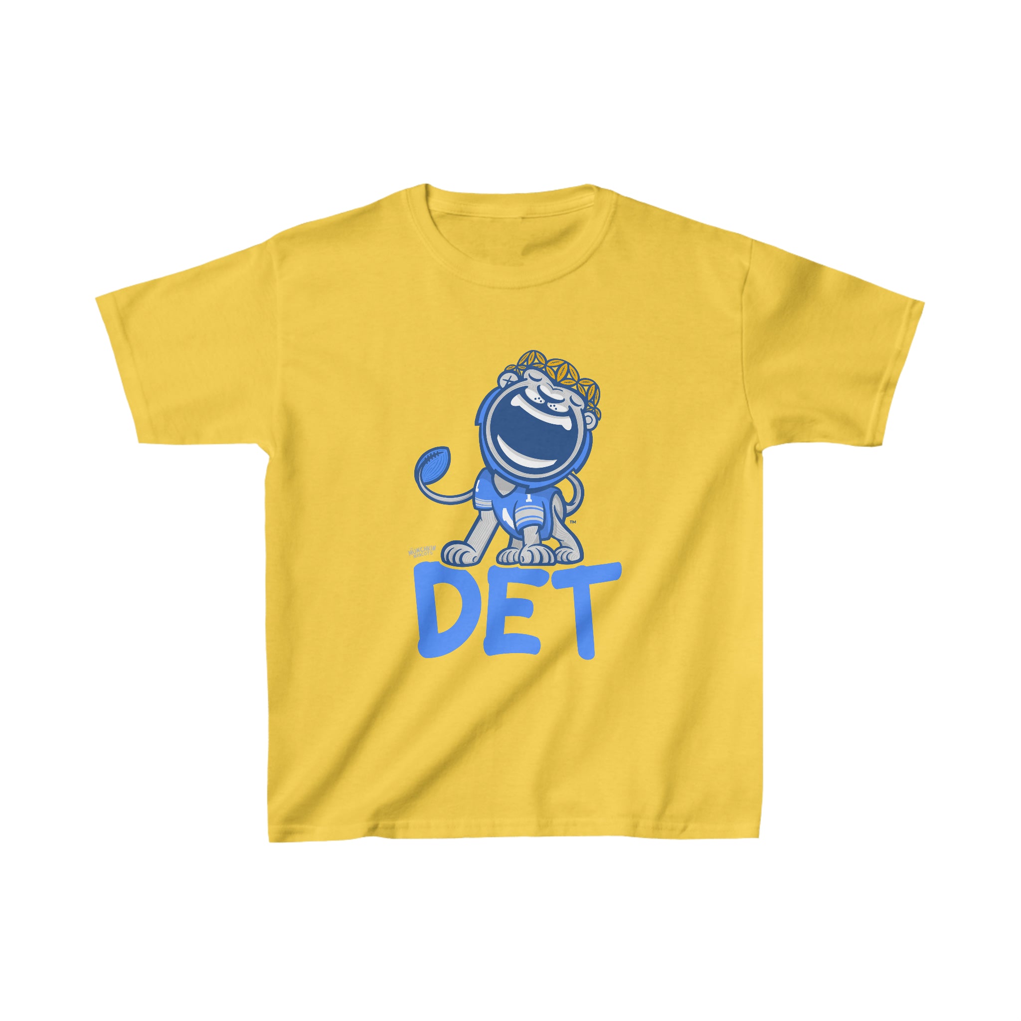 Kids Heavy Cotton™ Tee - DET - Lil' Miss Roary DET Football