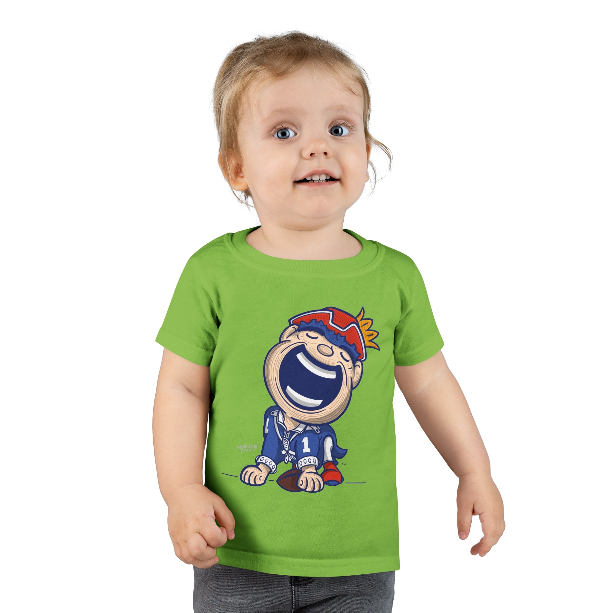 Toddler T-shirt - Patriot Jersey - Lil' Pat NE Football