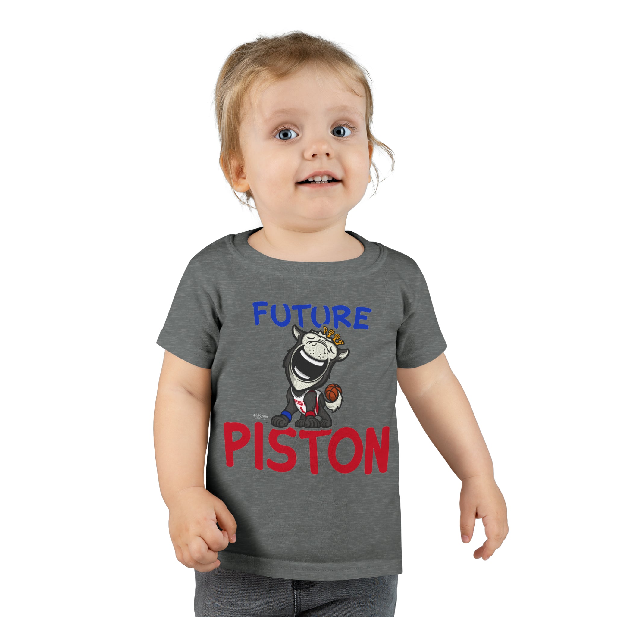 Toddler T-shirt - Future Piston - Lil' Hooper DET Basketball