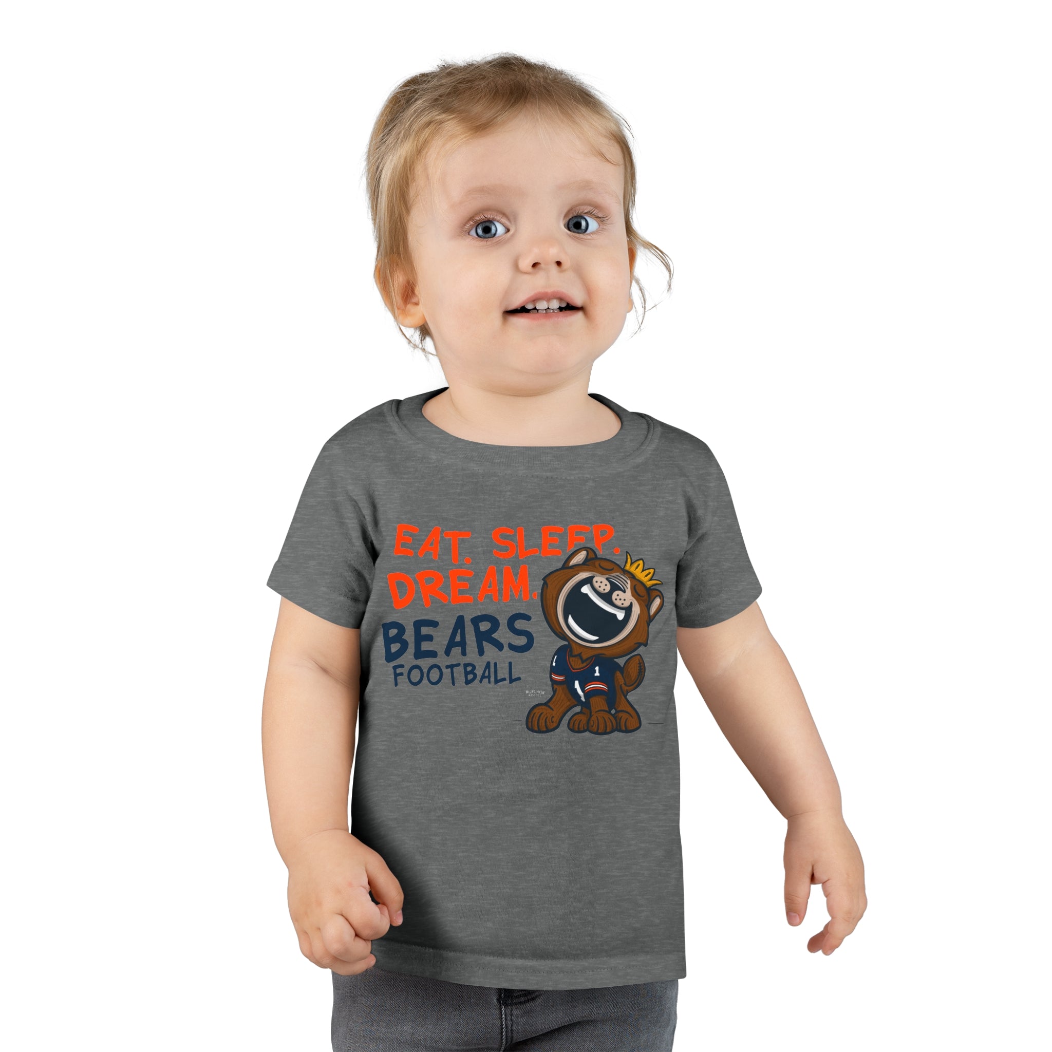 Toddler T-shirt - Eat Sleep Dream - Lil' Staley CHI Football