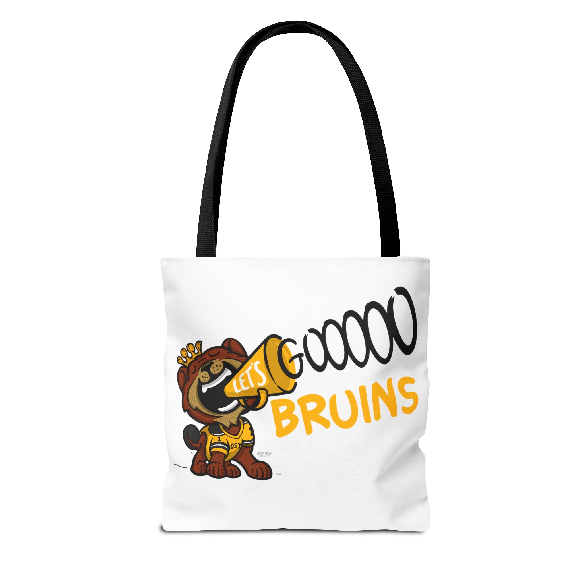 Tote Bag (AOP) - LOVE + Lets Go - Lil' Blades BOS Hockey