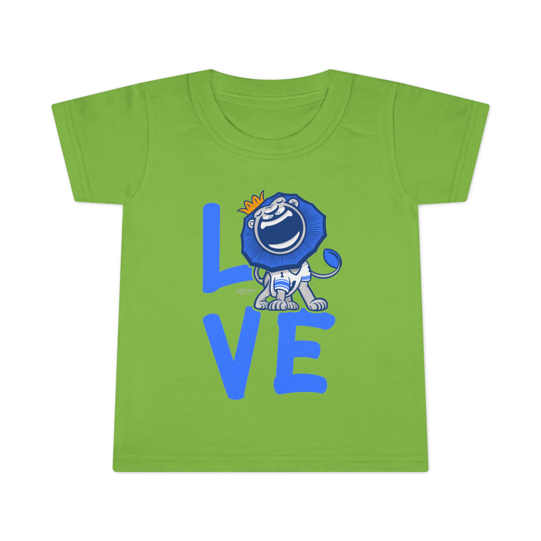 Toddler T-shirt - LOVE - Lil' Roary DET Football