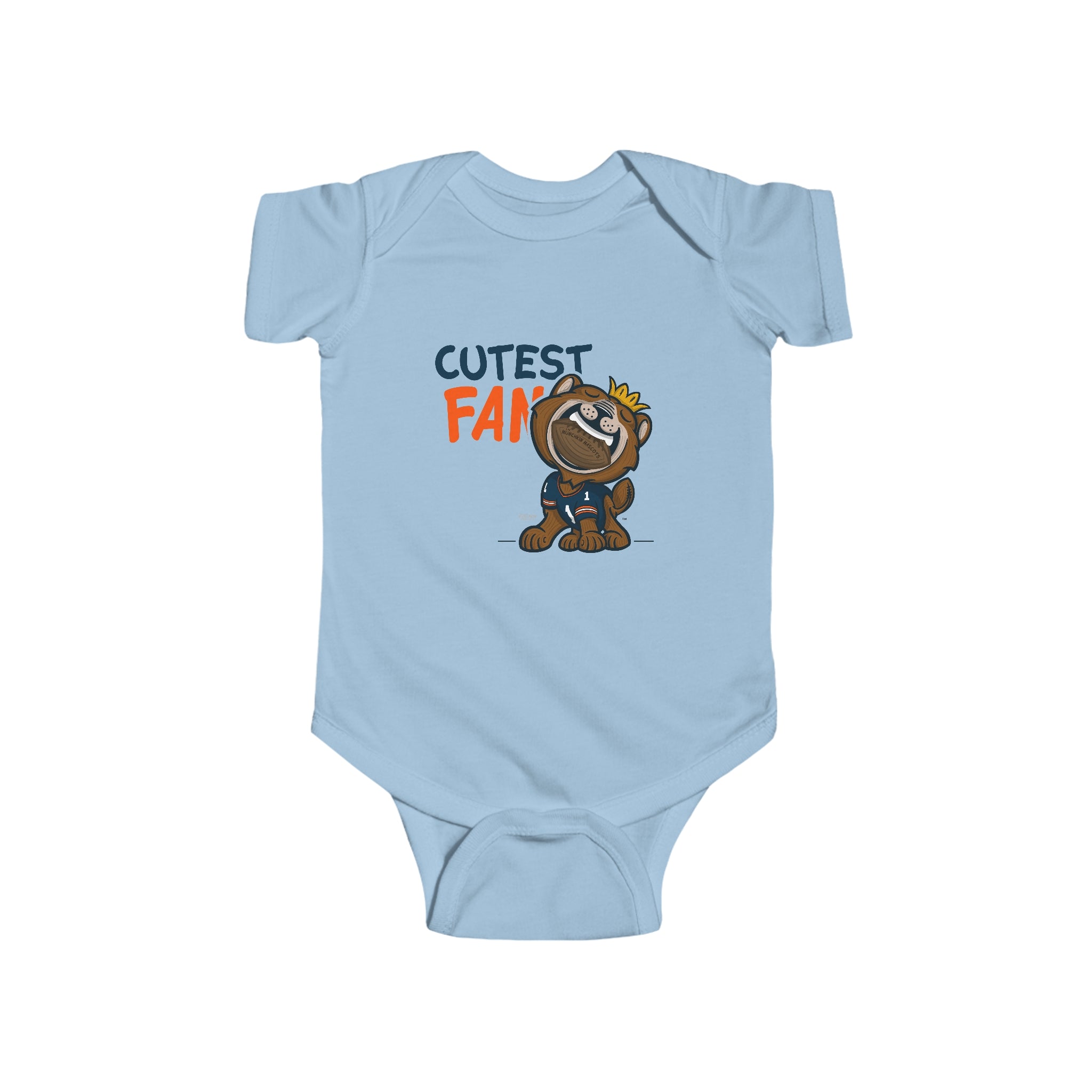 Infant Fine Jersey Bodysuit - Cutest Fan - Lil' Staley CHI Football