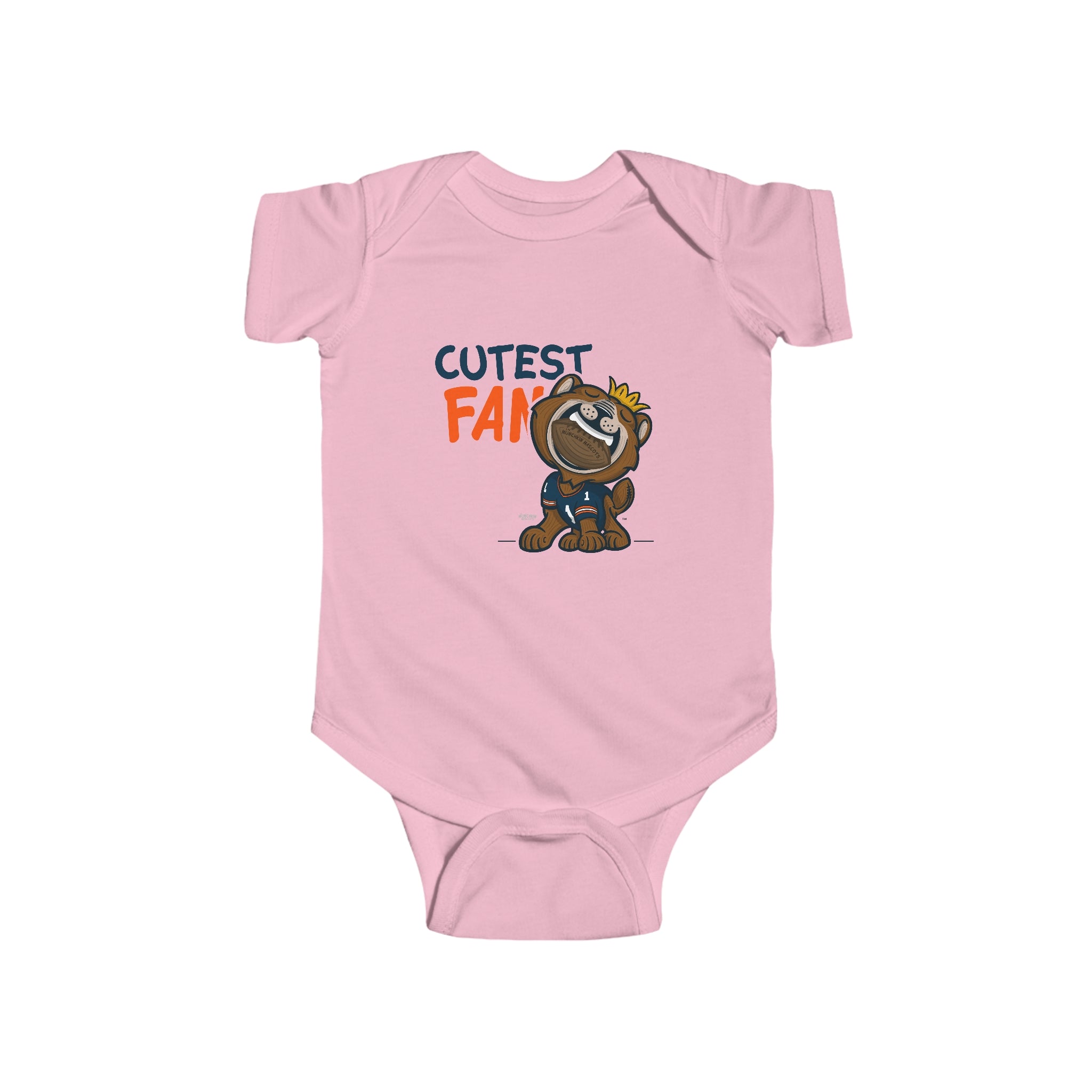 Infant Fine Jersey Bodysuit - Cutest Fan - Lil' Staley CHI Football