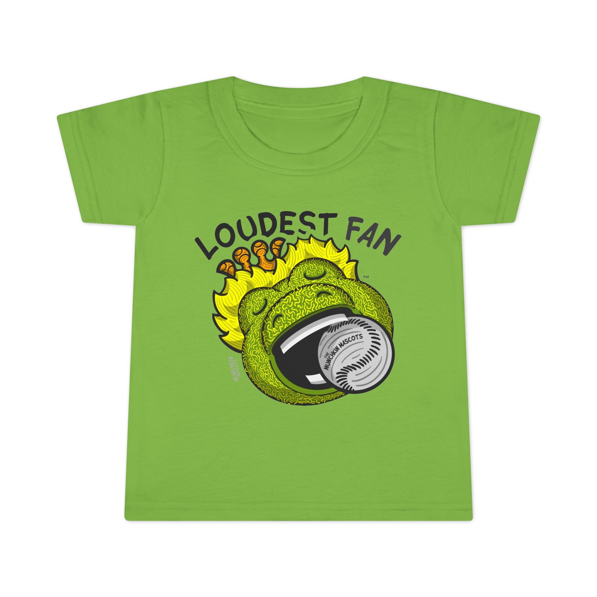 Toddler T-shirt - Loudest Fan - Lil' Southpaw CHI Baseball