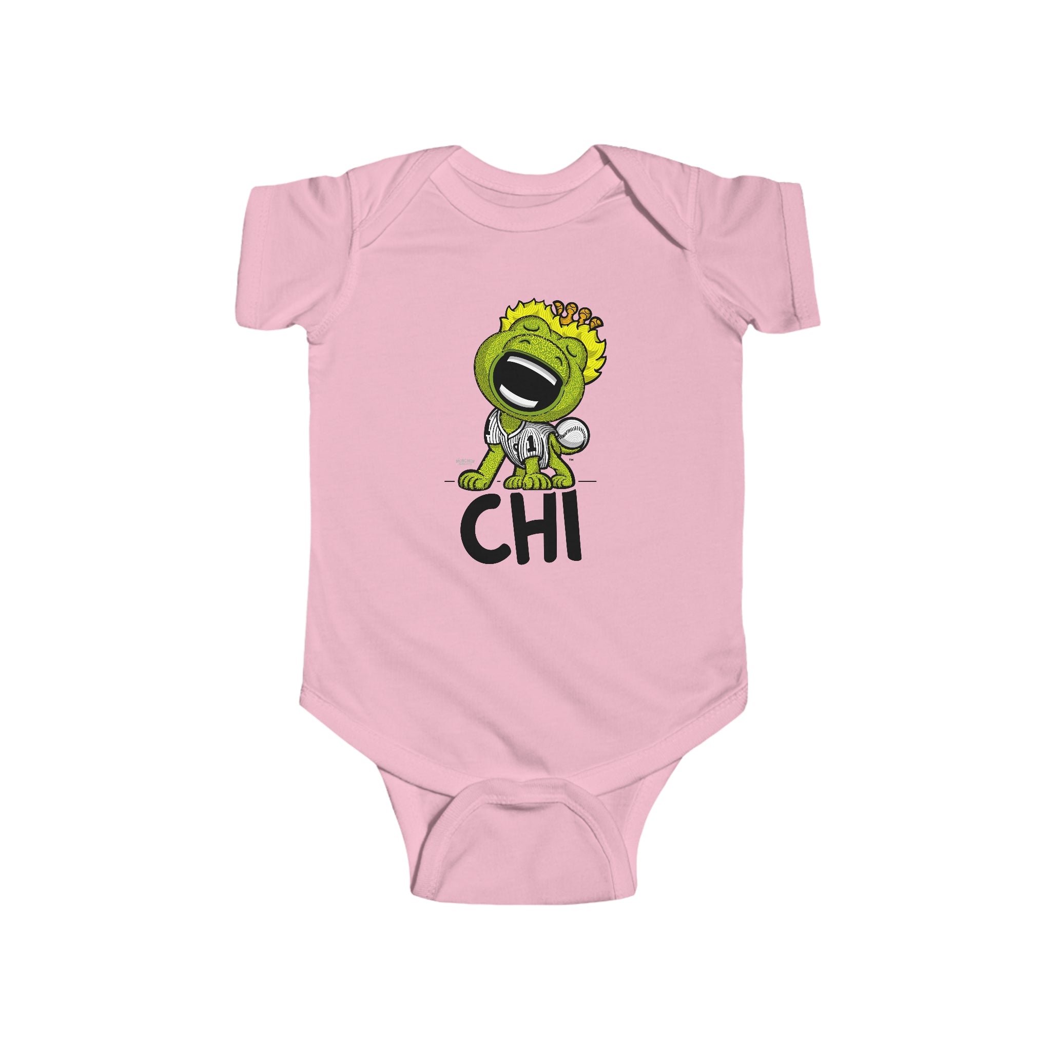 Infant Fine Jersey Bodysuit - CHI - Lil' Southpaw CHI Baseball