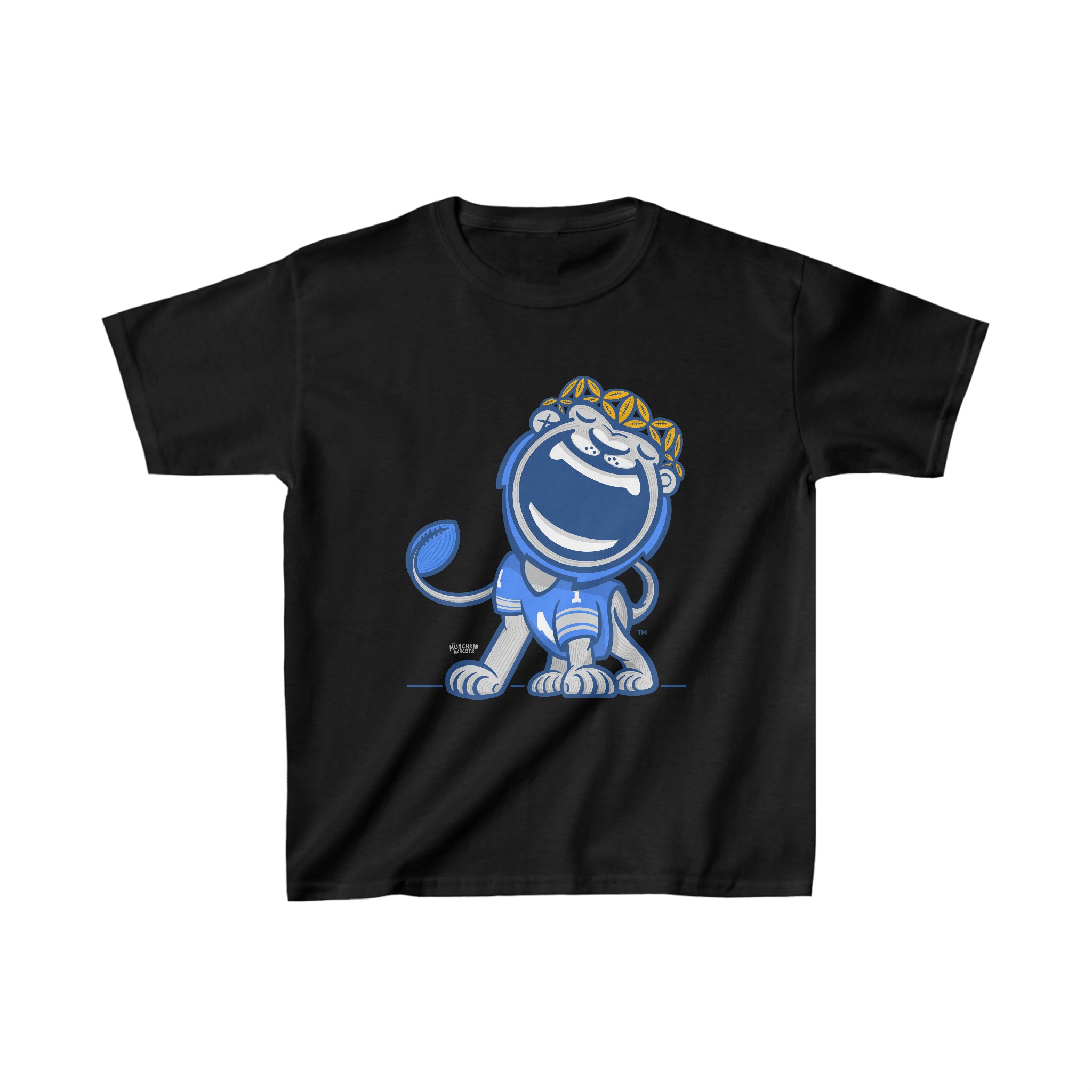 Kids Heavy Cotton™ Tee - Home Jersey - Lil' Miss Roary DET Football