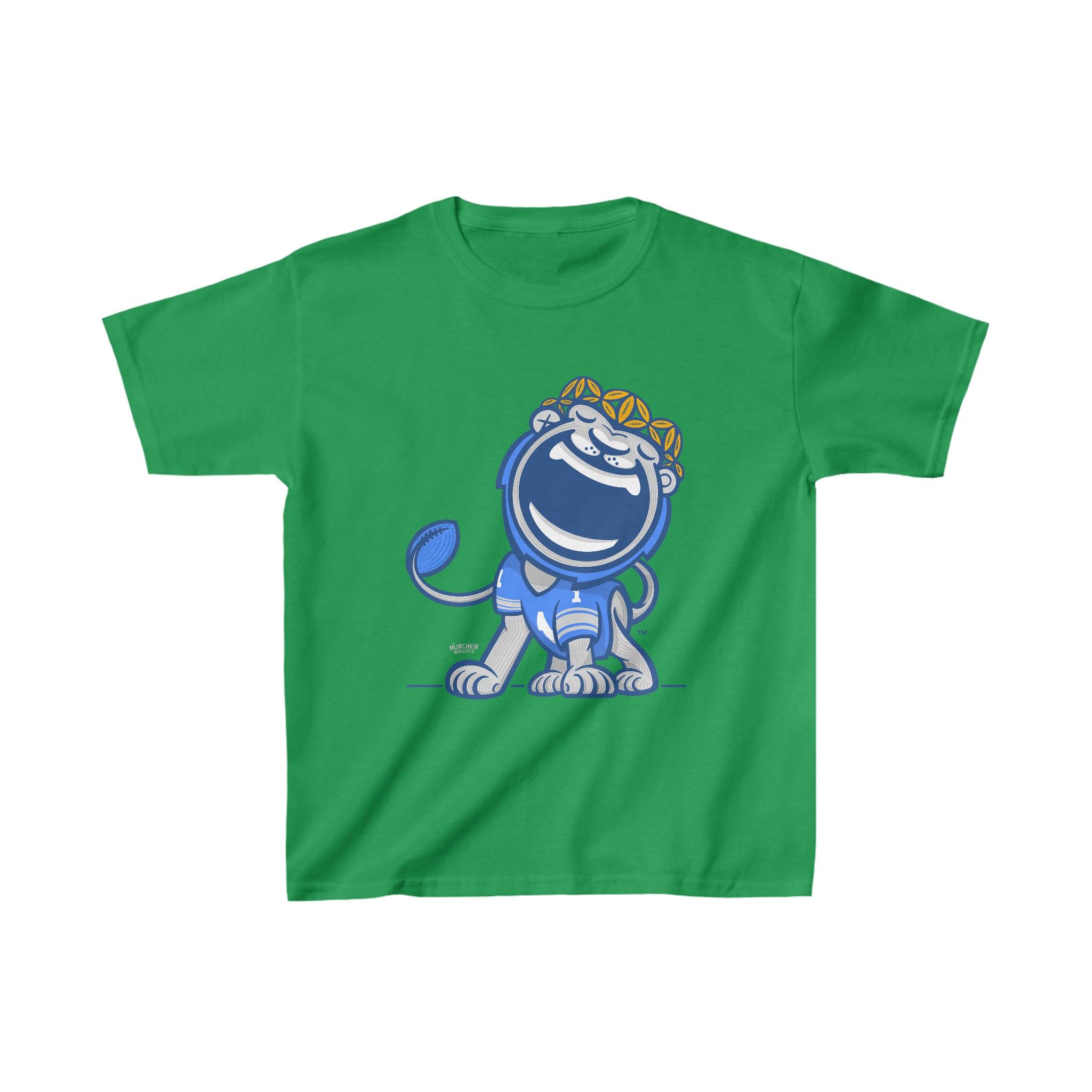 Kids Heavy Cotton™ Tee - Home Jersey - Lil' Miss Roary DET Football