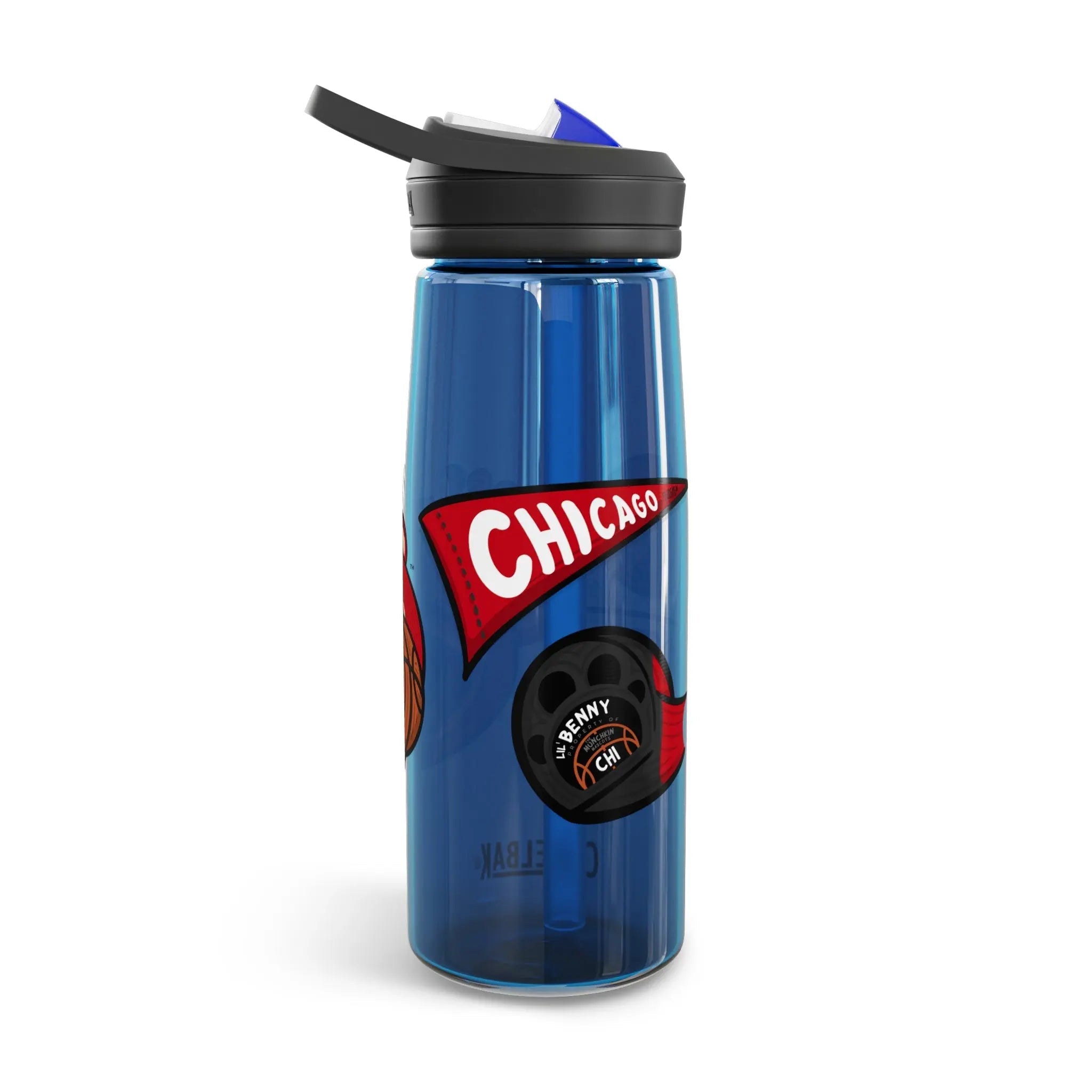 CamelBak Eddy®  Water Bottle, 20oz\25oz - Lil' Benny CHI Basketball Printify