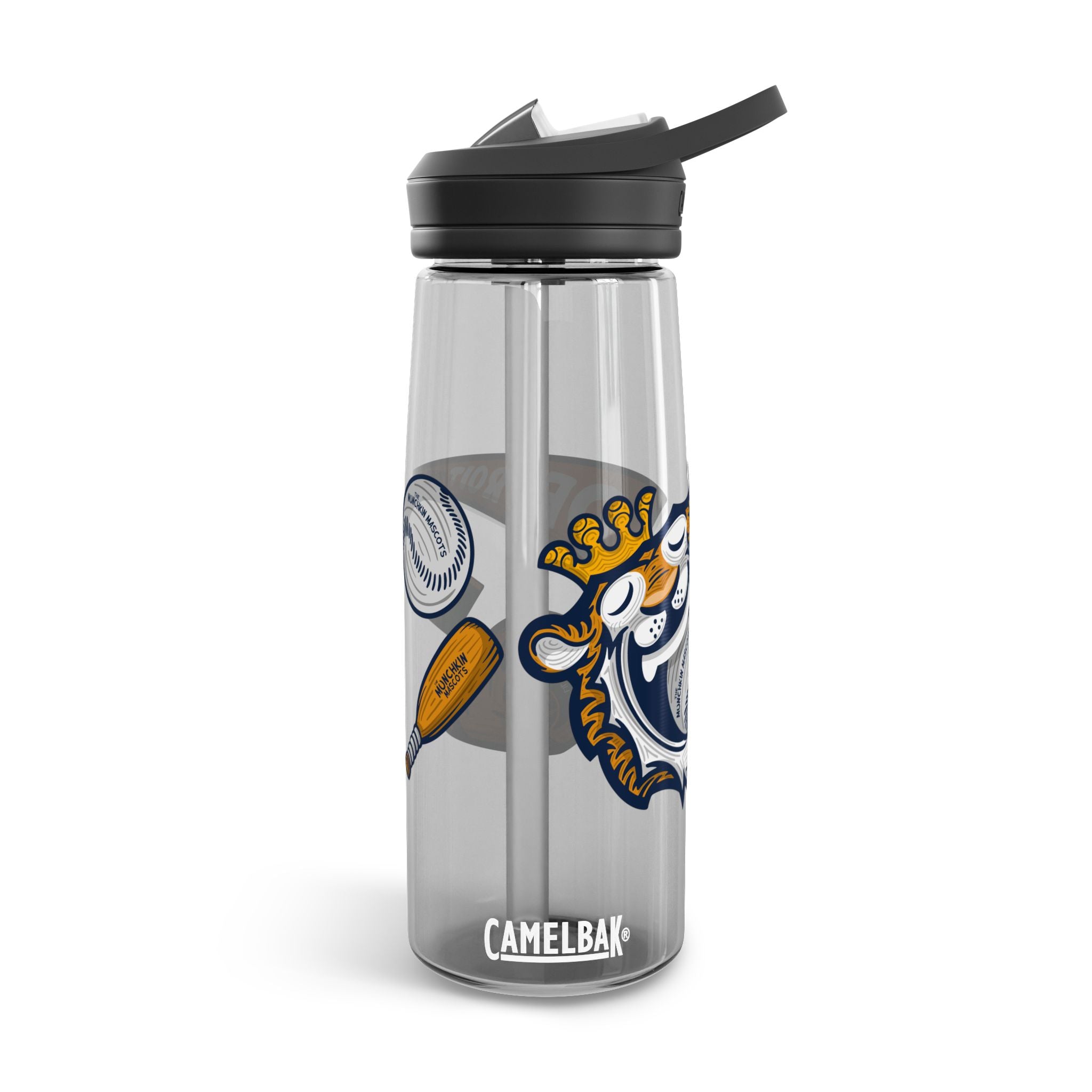 Detroit Baseball CamelBak Eddy® Lil' Paws Water Bottle, 20oz\25oz | Hand-Drawn Art | Gifts for Kids