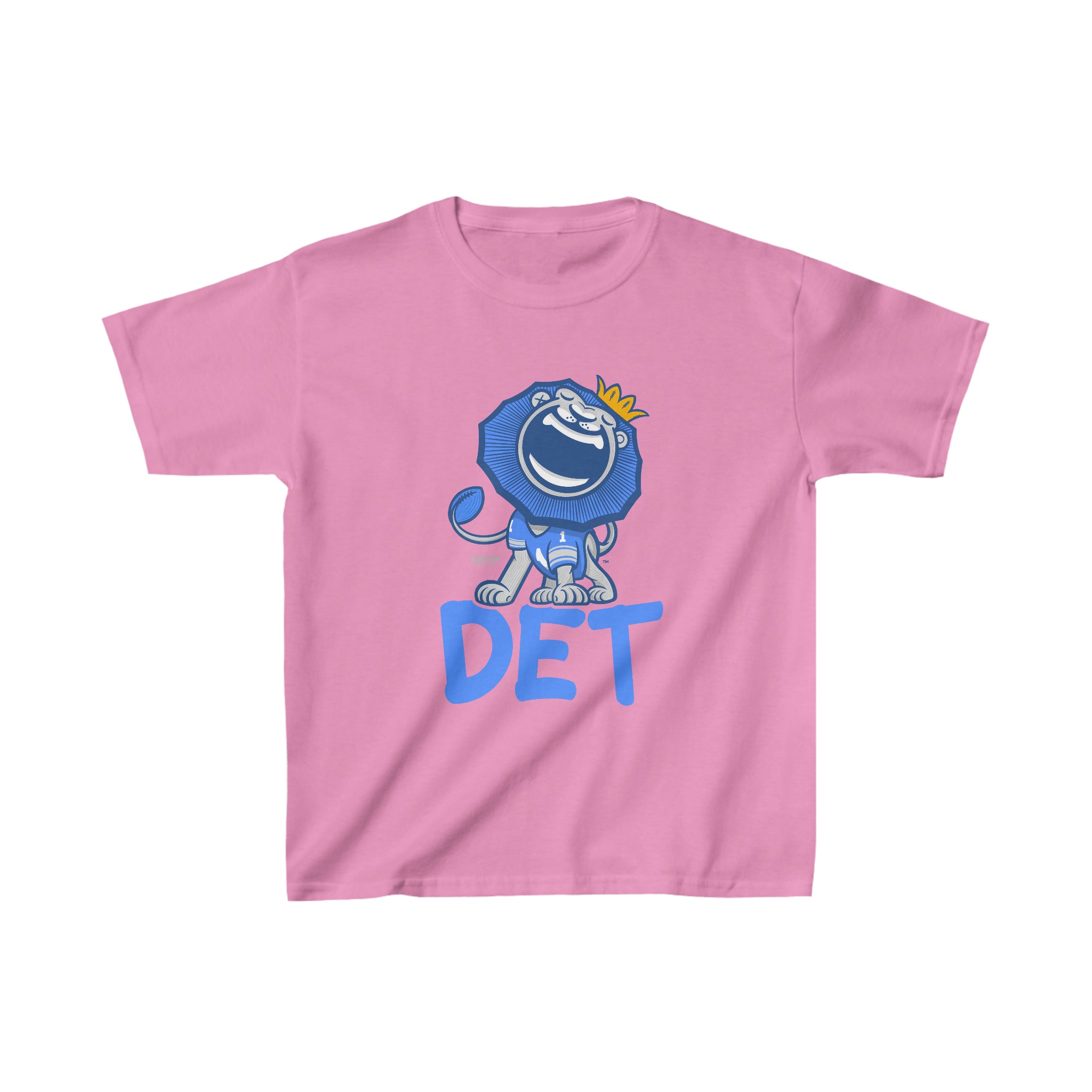 Kids Heavy Cotton™ Tee - DET - Lil' Roary DET Football