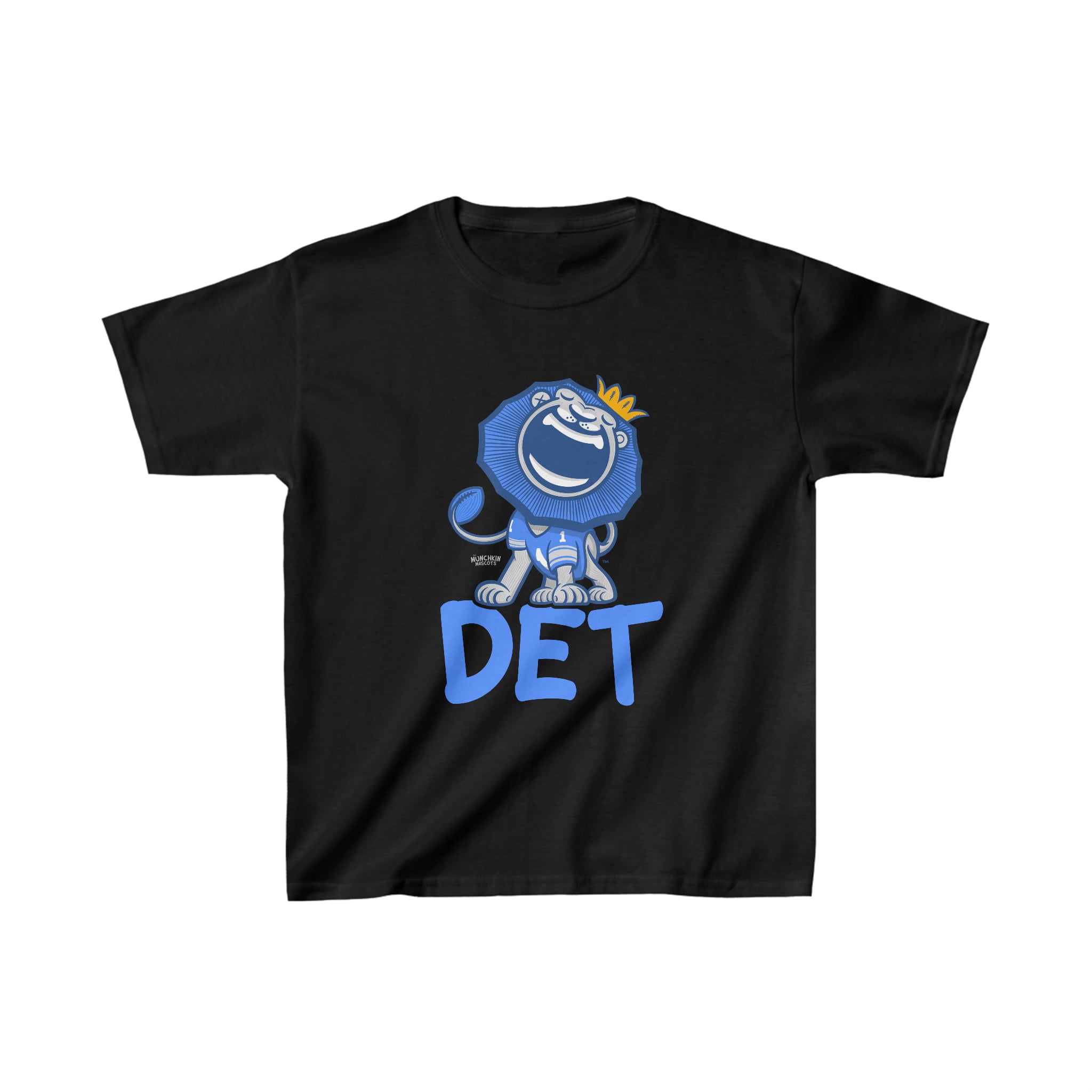 Kids Heavy Cotton™ Tee - DET - Lil' Roary DET Football