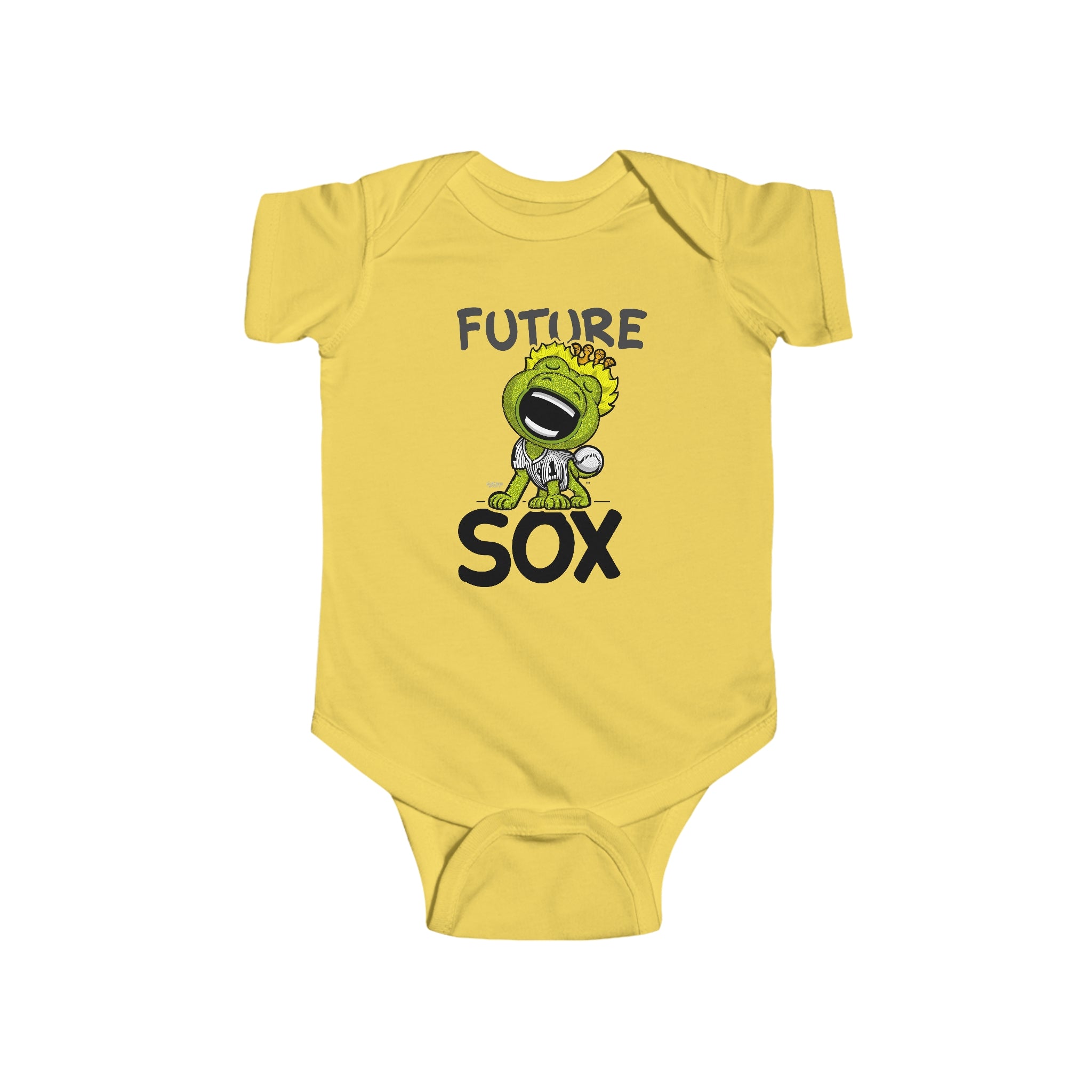 Infant Fine Jersey Bodysuit - Future Sox - Lil' Southpaw CHI Baseball