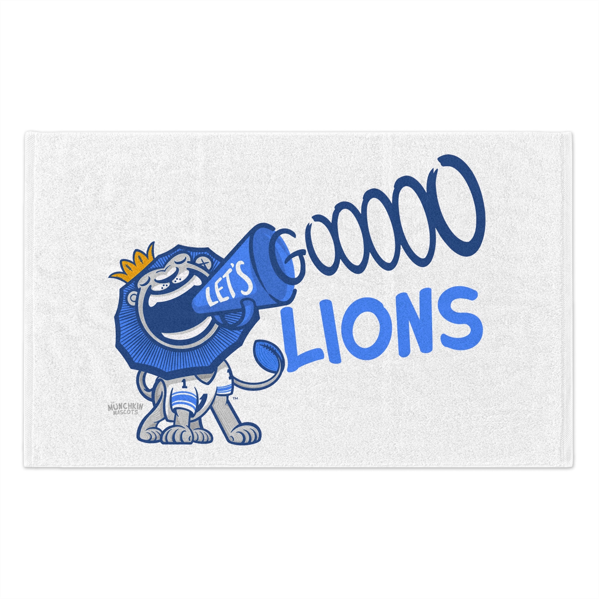 Rally Towel, 11x18 - Lets Go - Lil' Roary DET Football