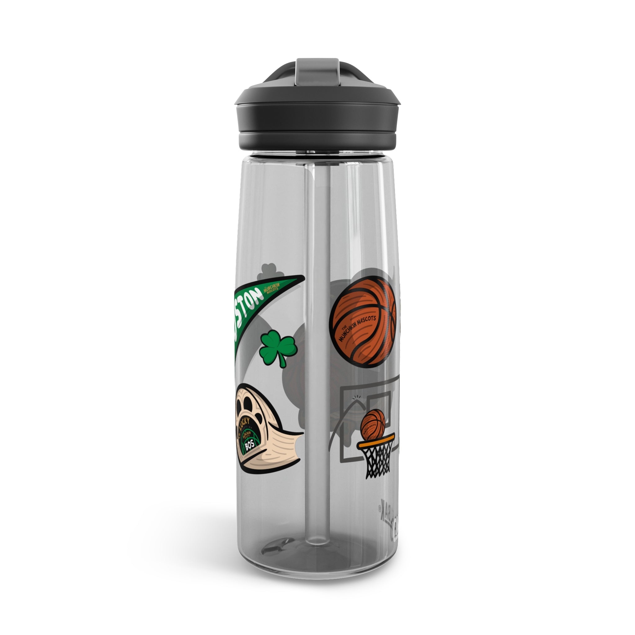 CamelBak Eddy®  Water Bottle, 20oz\25oz - Mascot - Lil' Lucky BOS Basketball