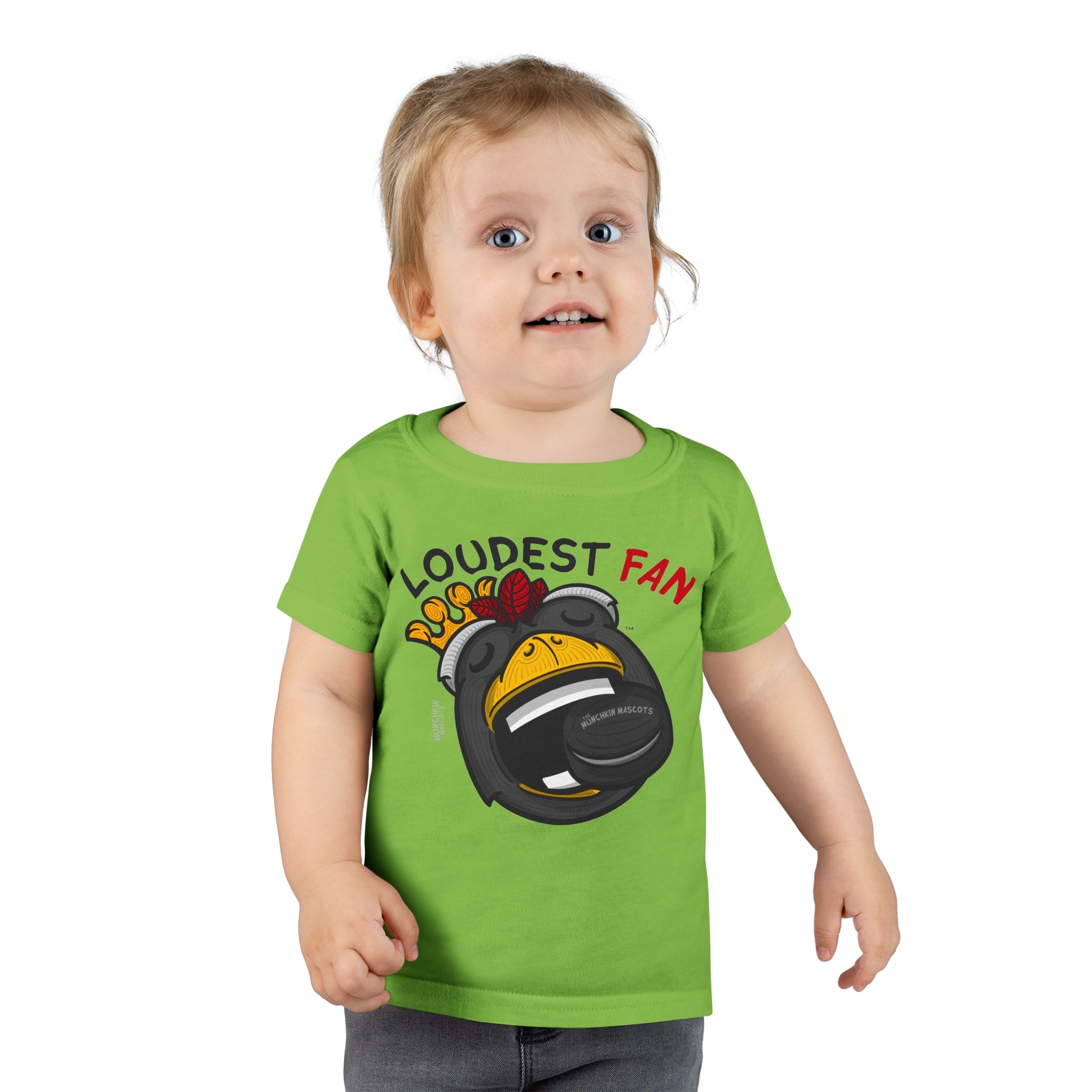 Toddler T-shirt - Loudest Fan - Lil' Tommy CHI Hockey