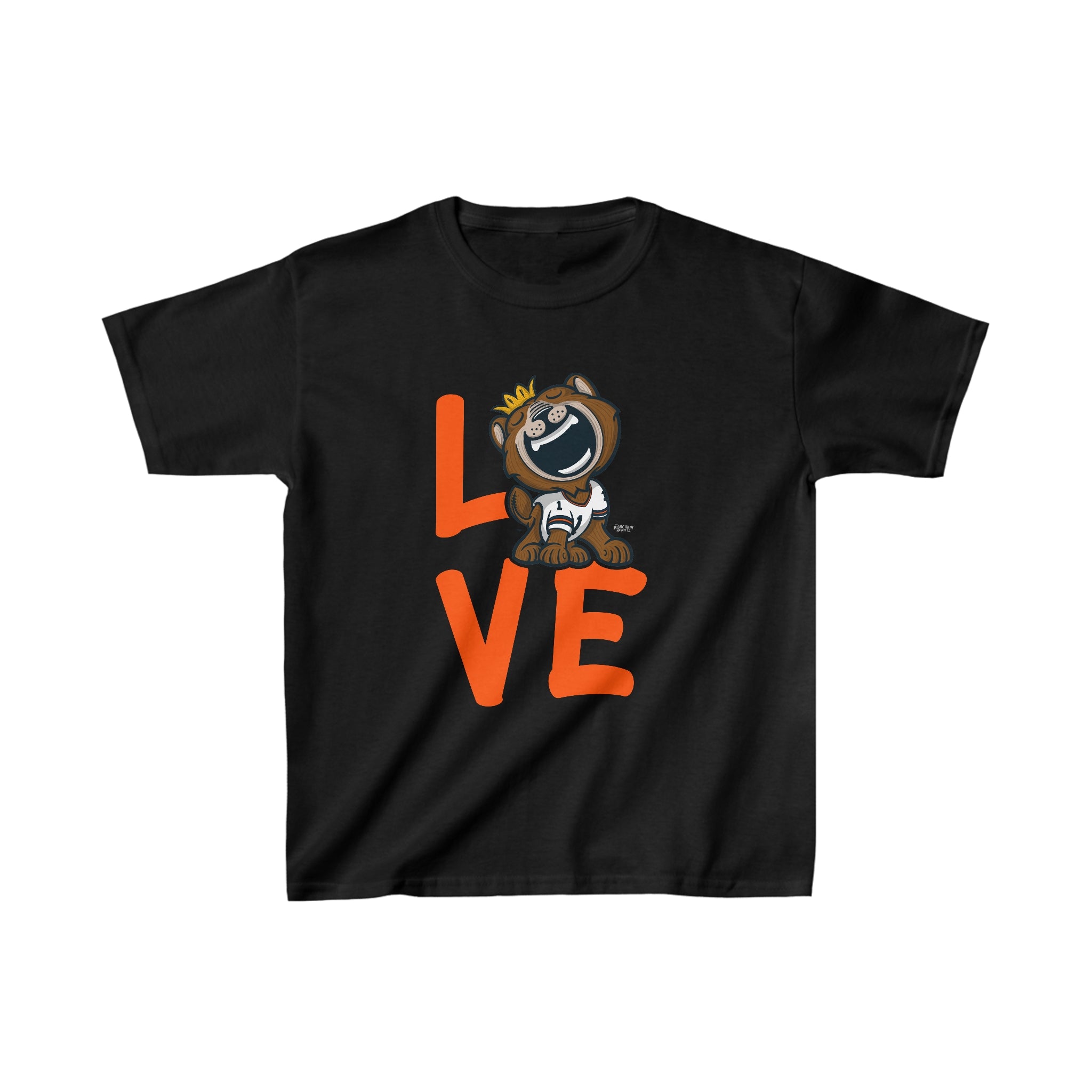 Kids Heavy Cotton™ Tee - LOVE - Lil' Staley CHI Football