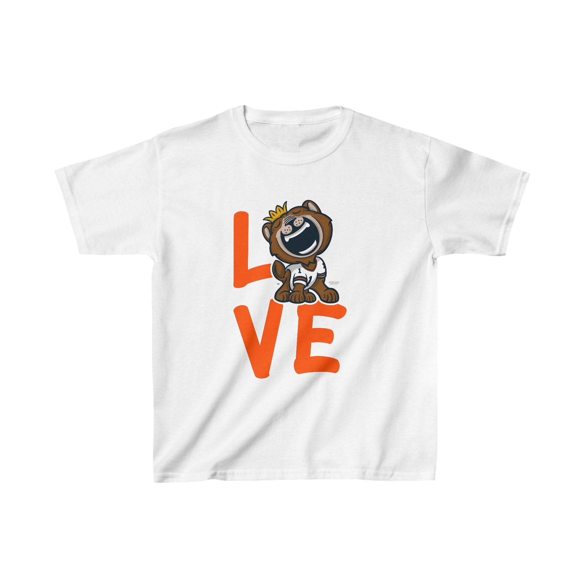 Kids Heavy Cotton™ Tee - LOVE - Lil' Staley CHI Football