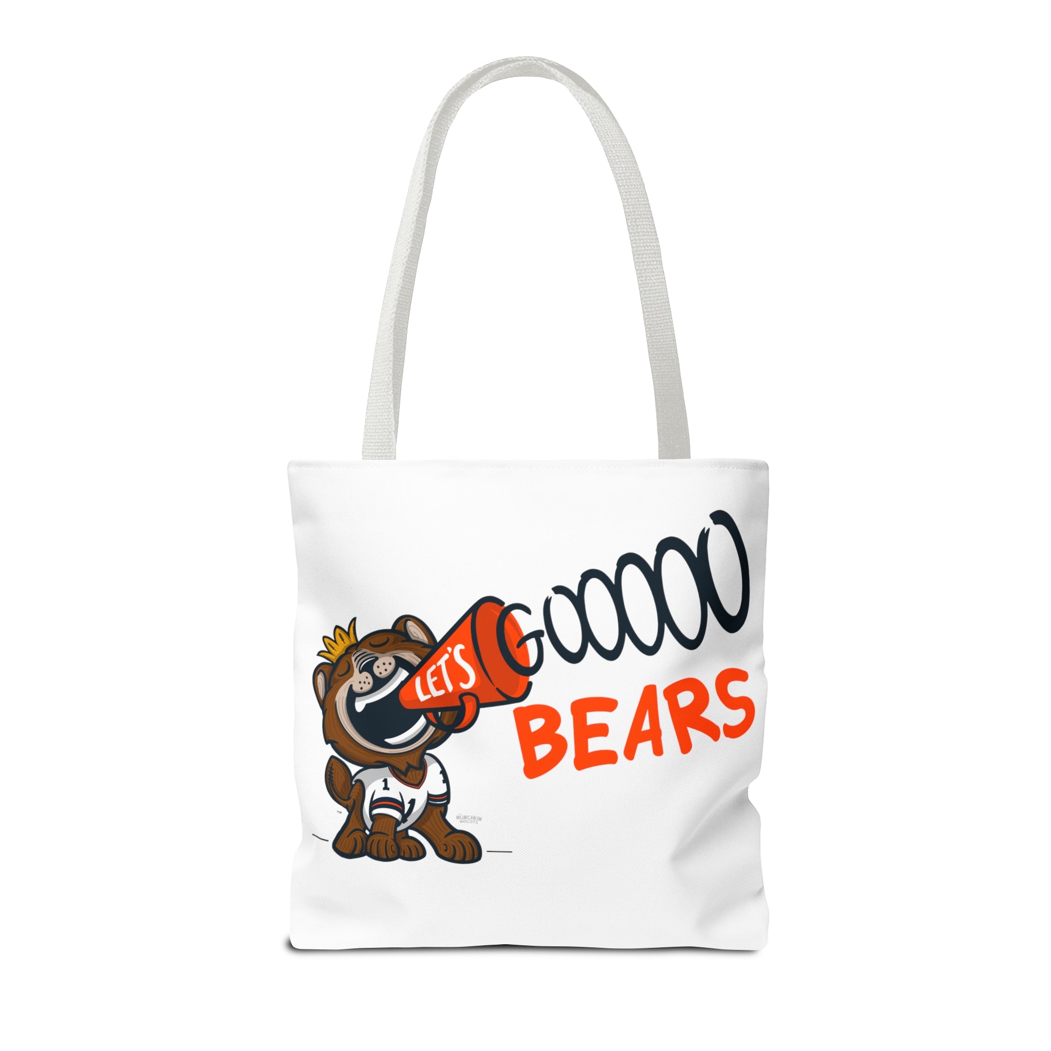 Tote Bag (AOP) - LOVE + Lets Go - Lil' Staley CHI Football