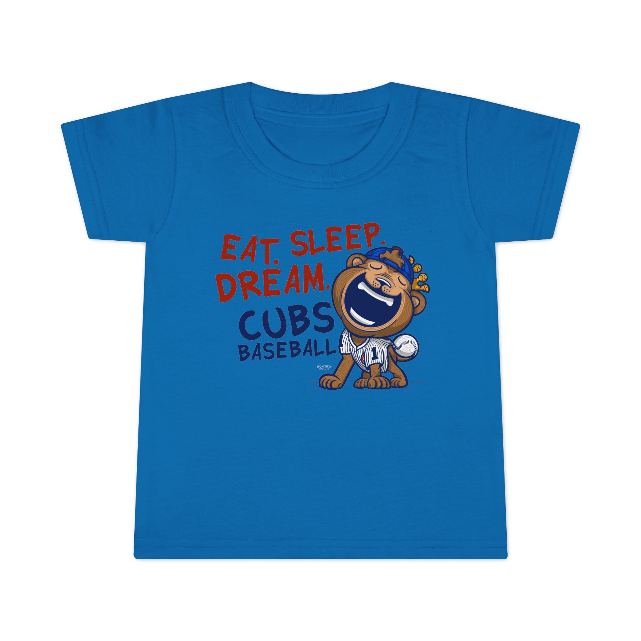 Toddler T-shirt - Eat Sleep Dream - Lil' Clark CHI Baseball