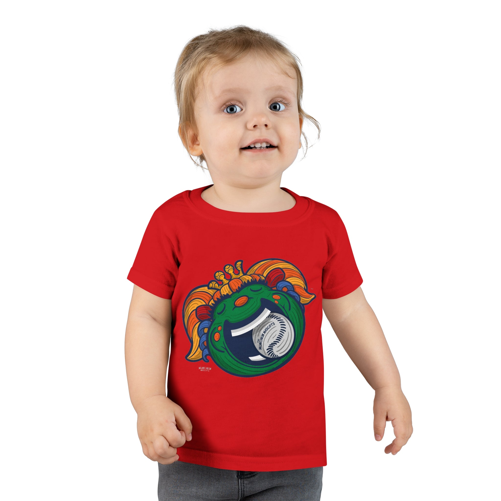 Toddler T-shirt - Mascot - Lil' Miss Tessie BOS Baseball