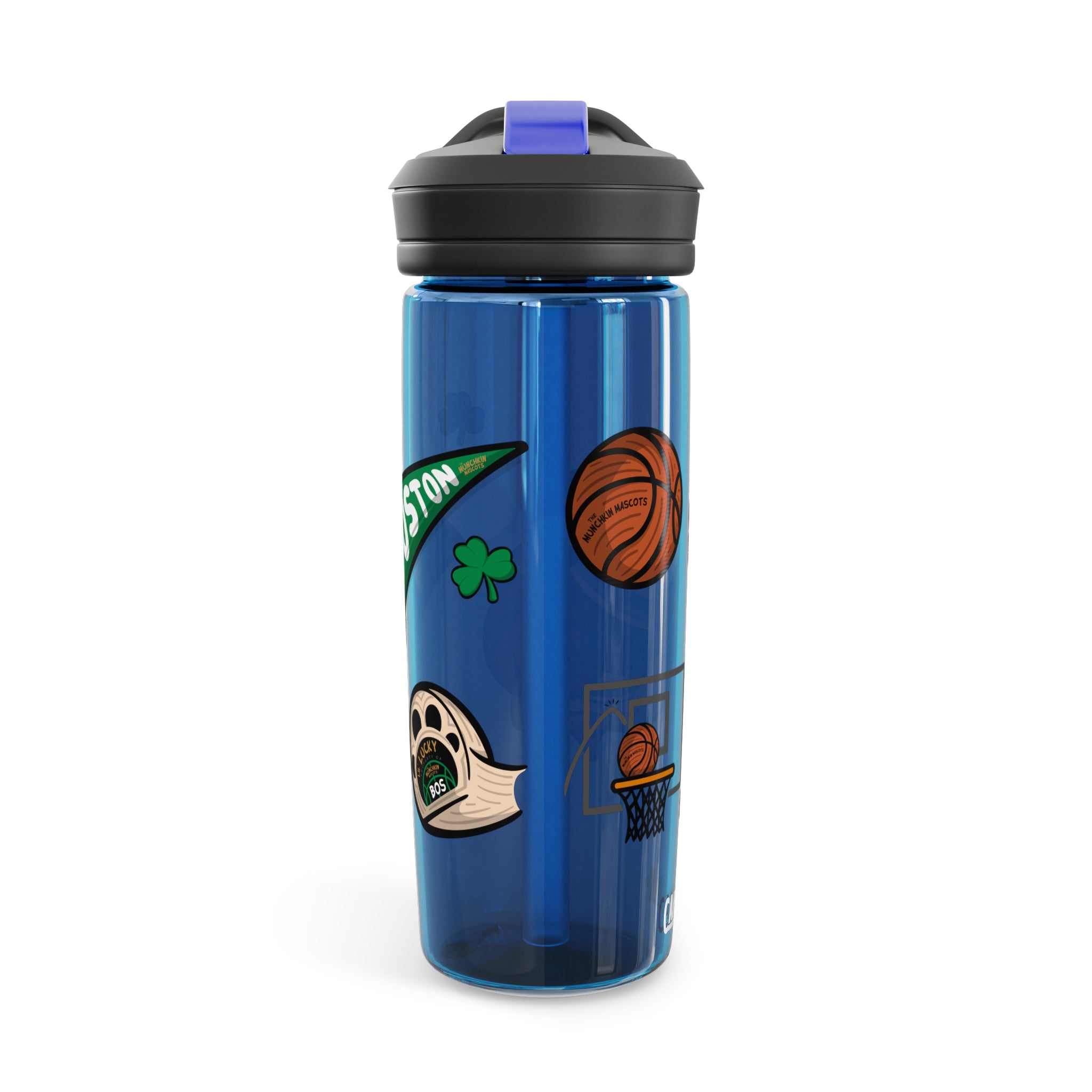 CamelBak Eddy®  Water Bottle, 20oz\25oz - Mascot - Lil' Lucky BOS Basketball