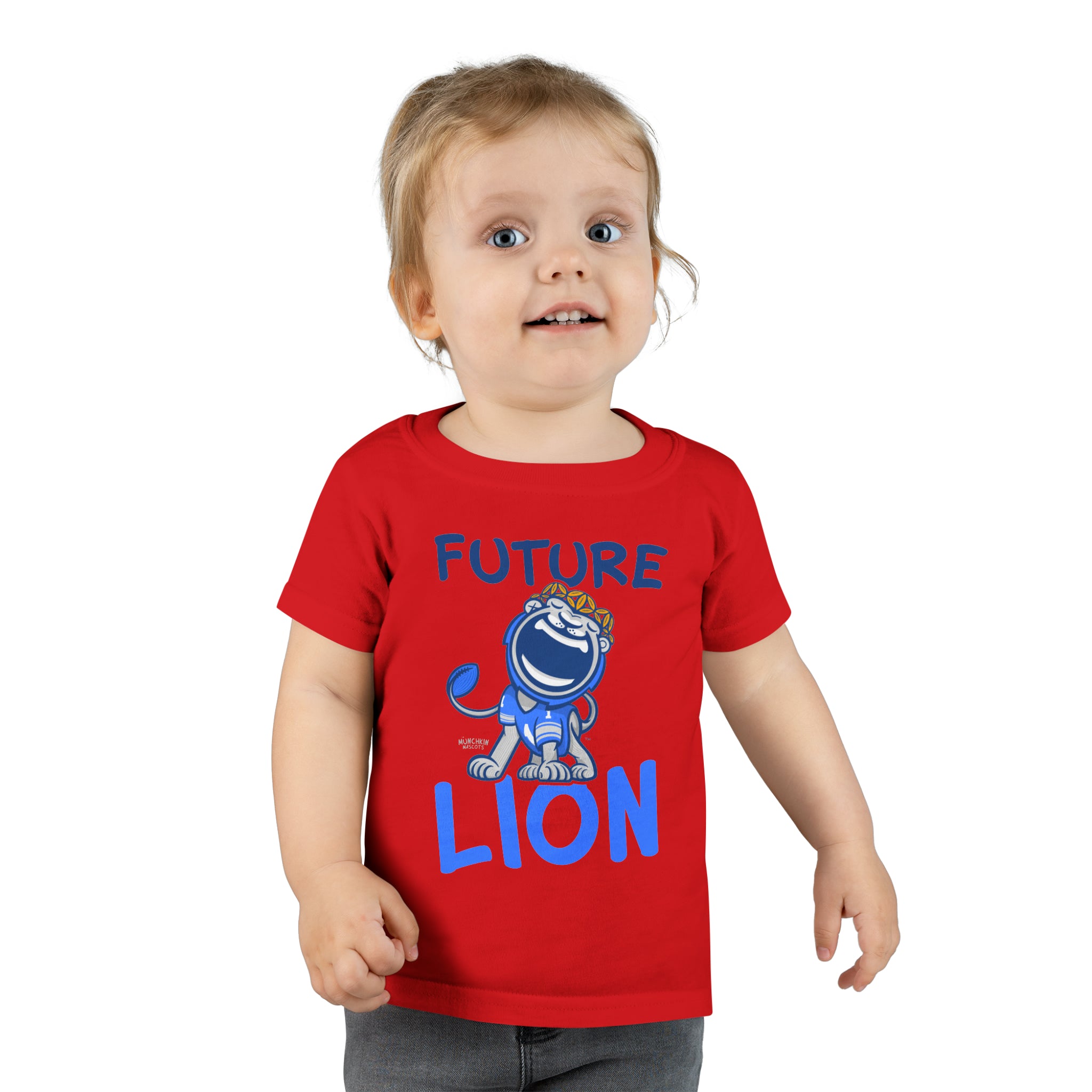 Toddler T-shirt - Future Lion - Lil' Miss Roary DET Football