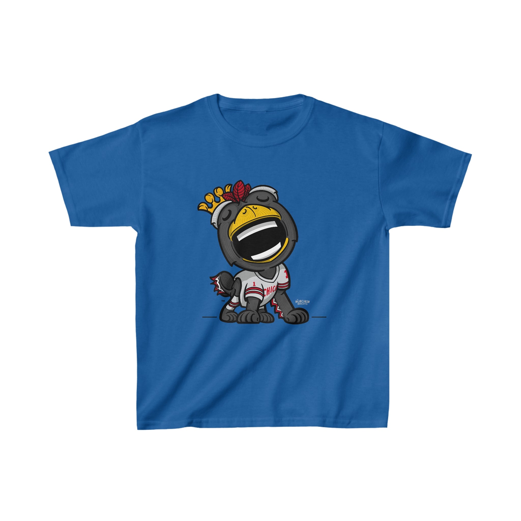 Kids Heavy Cotton™ Tee - Away Jersey - Lil' Tommy CHI Hockey