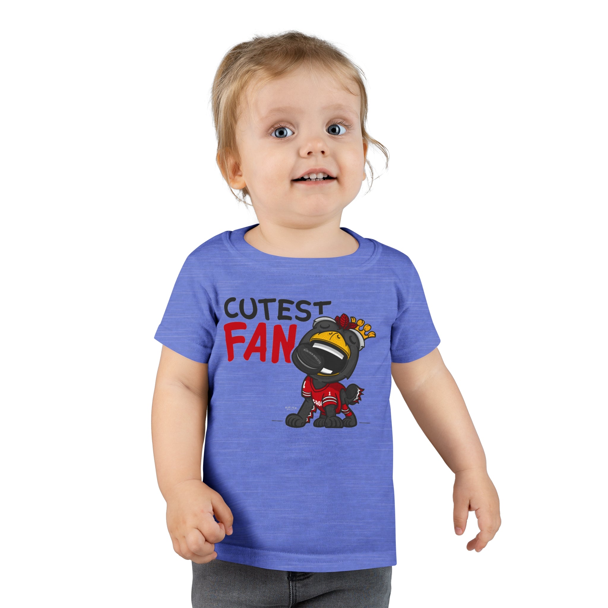 Toddler T-shirt - Cutest Fan - Lil' Tommy CHI Hockey