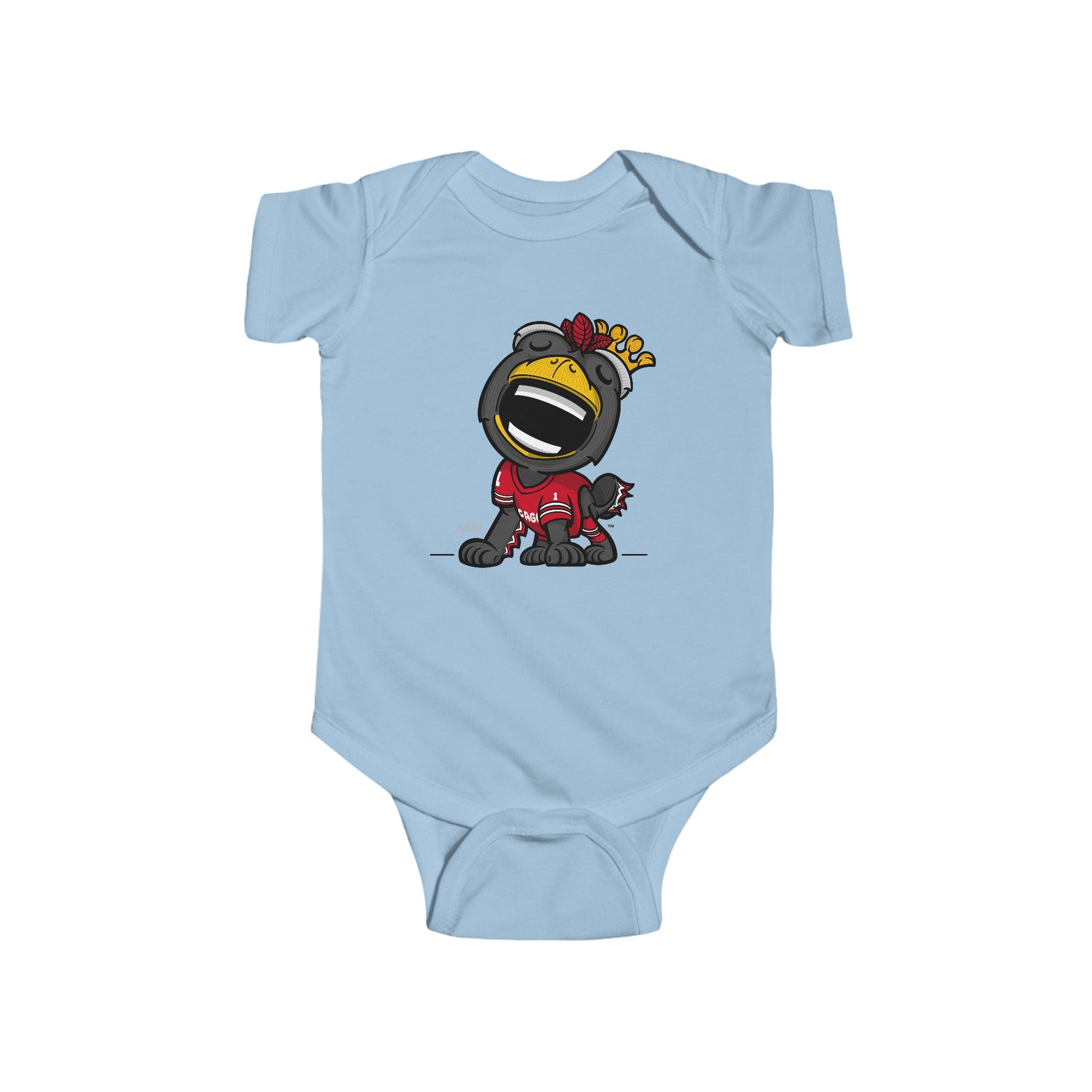 Infant Fine Jersey Bodysuit - Home Jersey - Lil' Tommy CHI Hockey