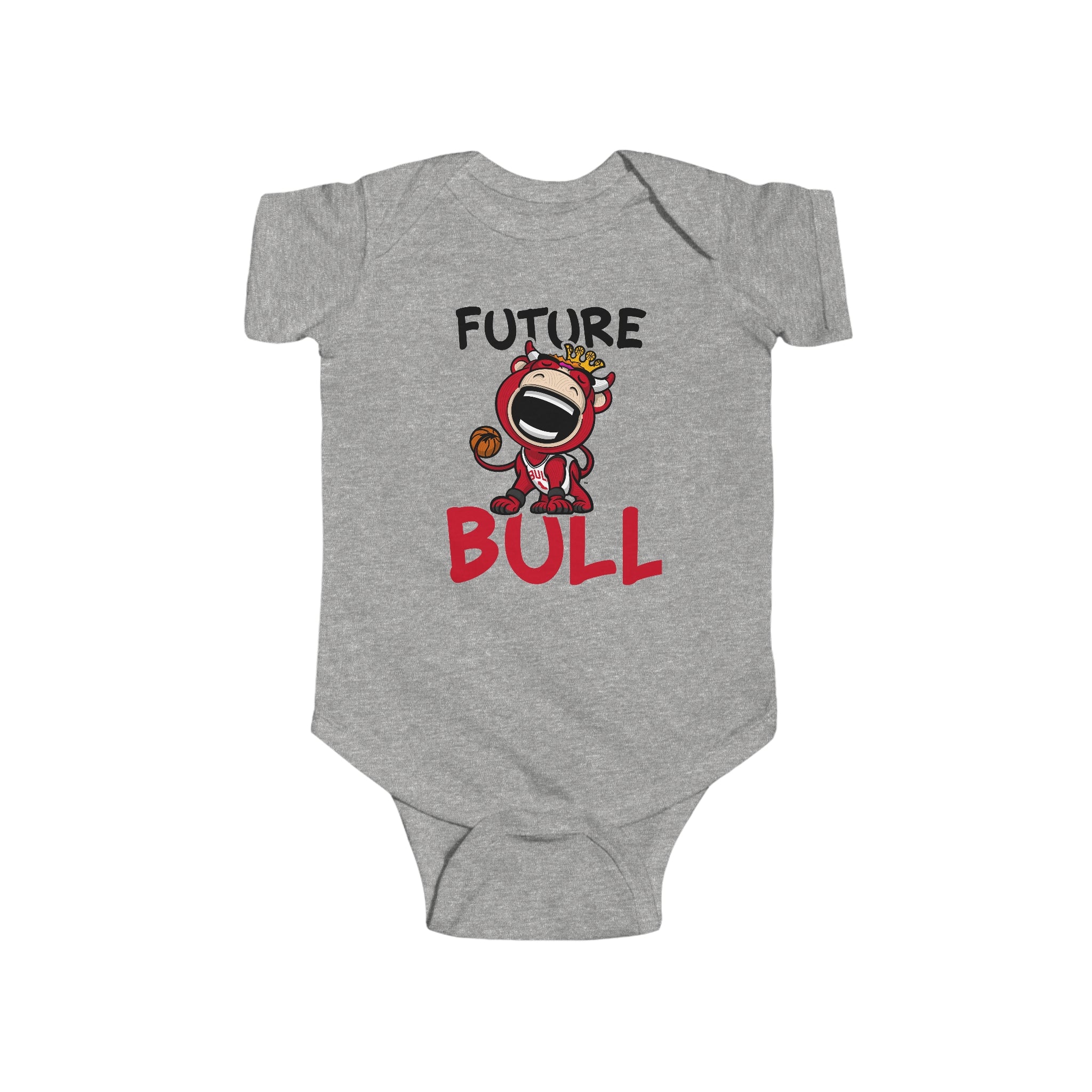 Infant Fine Jersey Bodysuit - Future Bull - Lil' Benny CHI Basketball