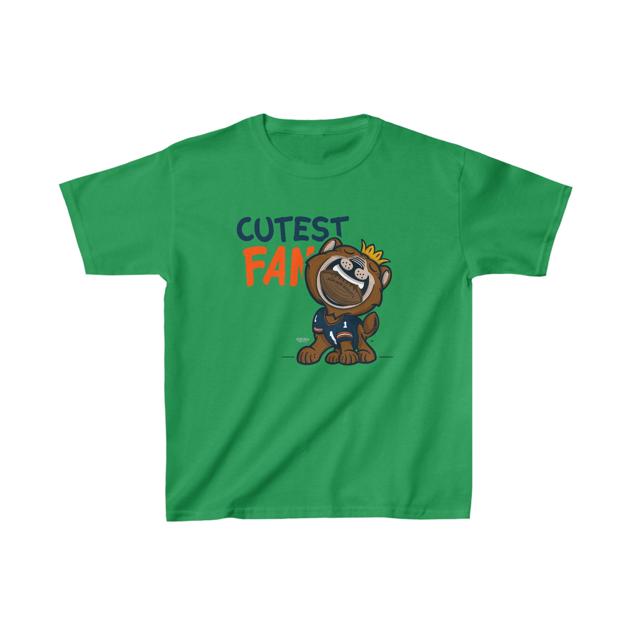 Kids Heavy Cotton™ Tee - Cutest Fan - Lil' Staley CHI Football