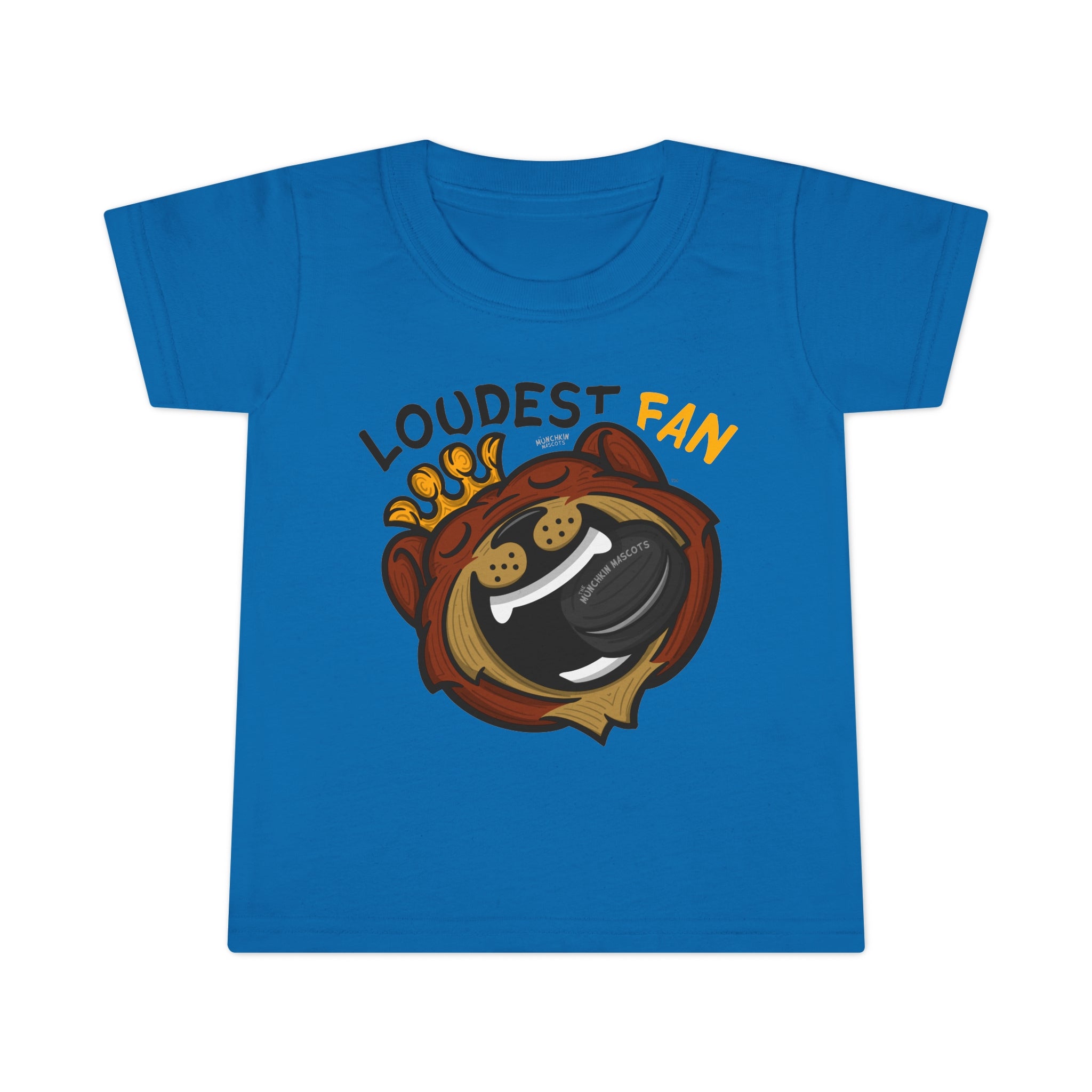 Toddler T-shirt - Loudest Fan - Lil' Blades BOS Hockey