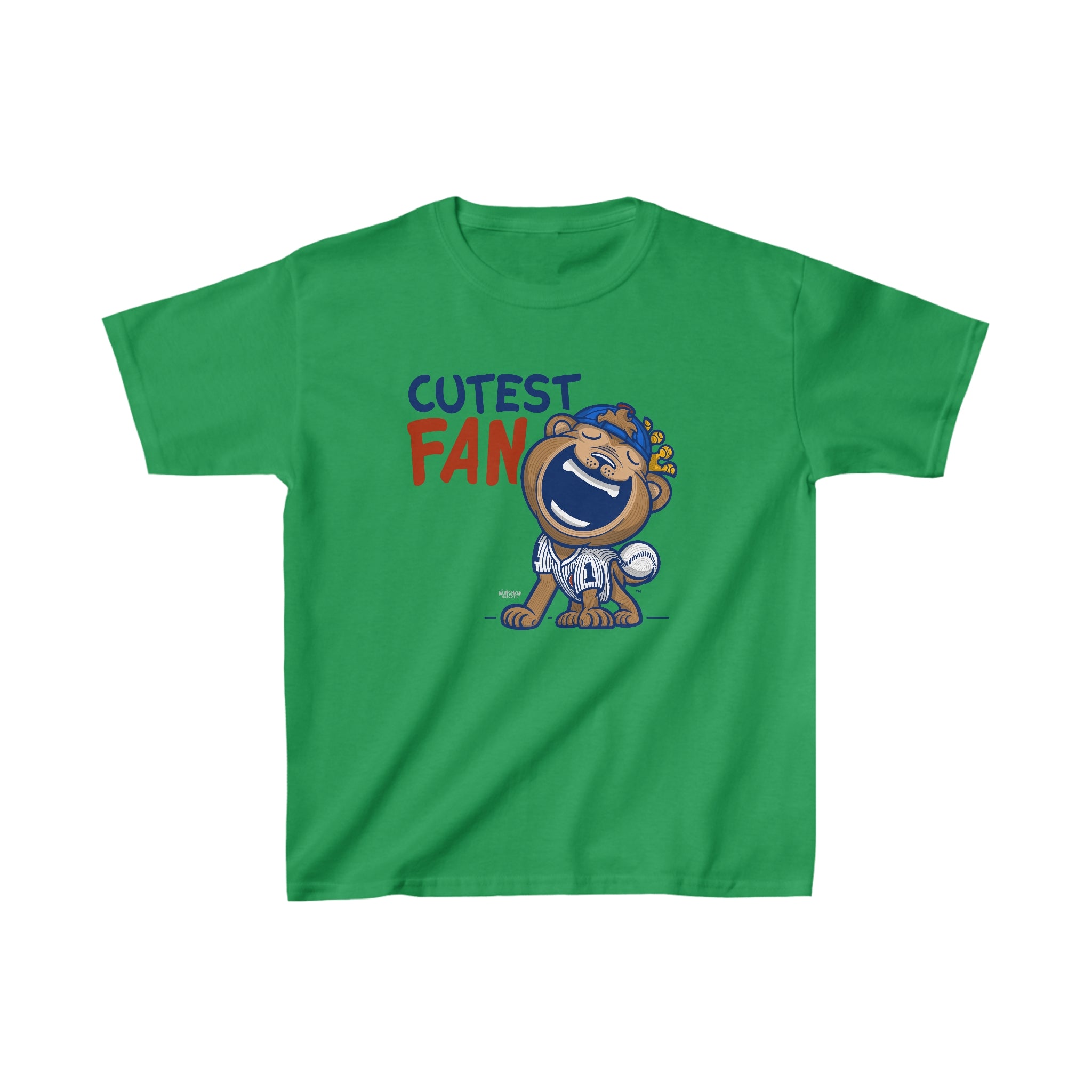 Kids Heavy Cotton™ Tee - Cutest Fan - Lil' Clark CHI Baseball