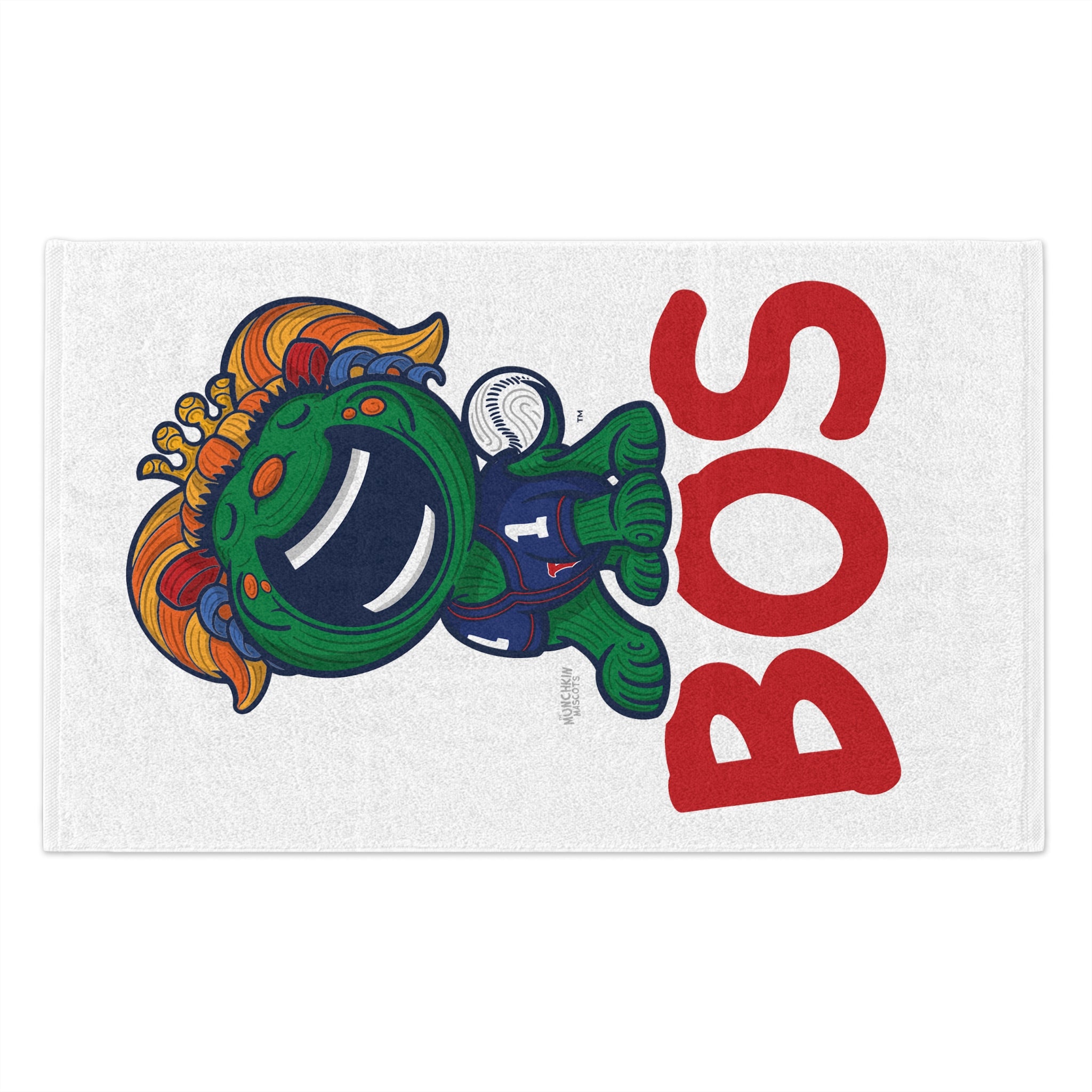 Rally Towel, 11x18 - BOS - Lil' Miss Tessie BOS Baseball