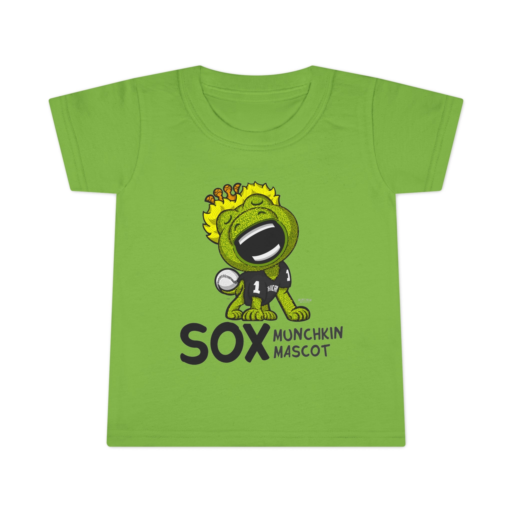 Toddler T-shirt - Munchkin Mascot - Lil' Southpaw CHI Baseball