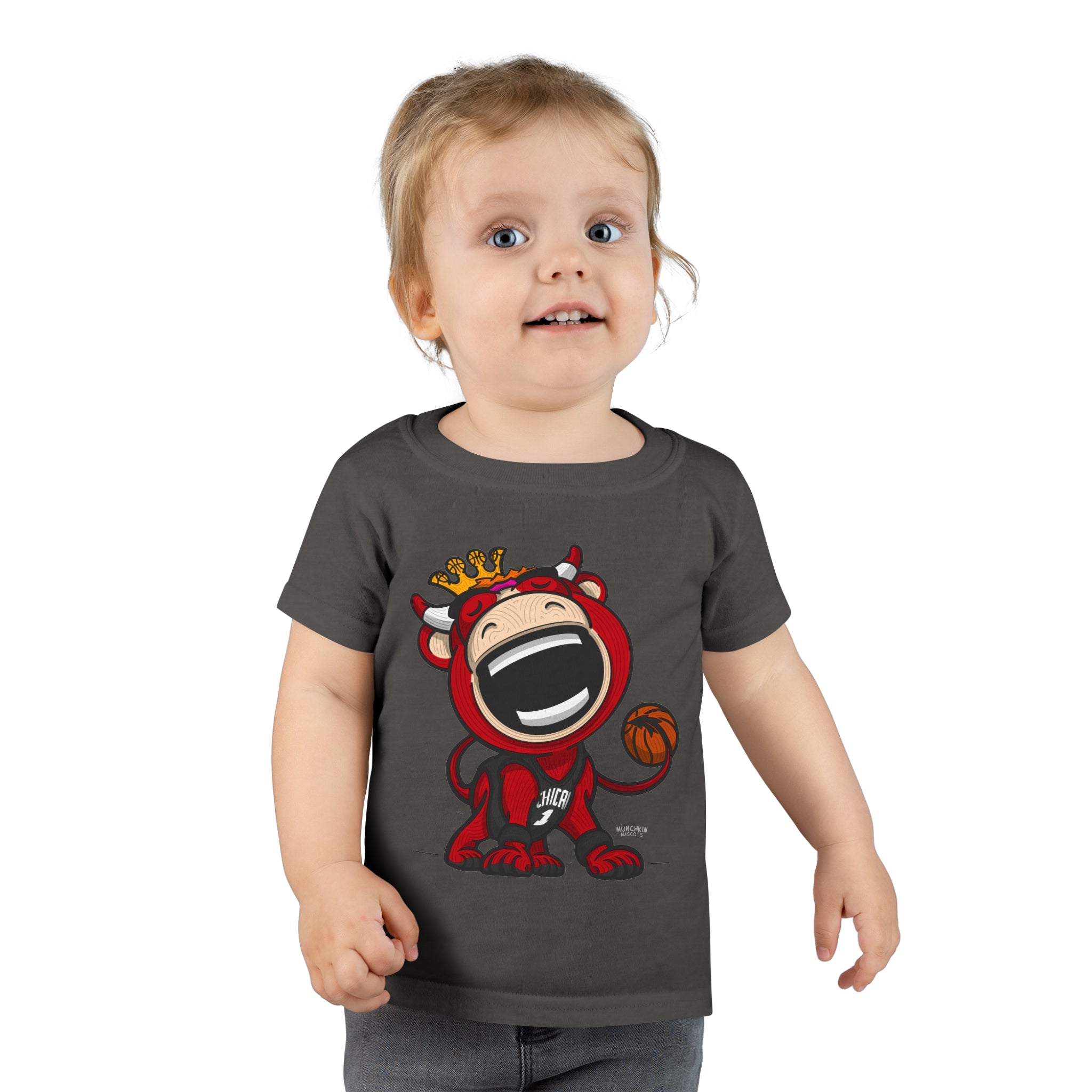 Toddler T-shirt - Away Jersey - Lil' Benny CHI Basketball