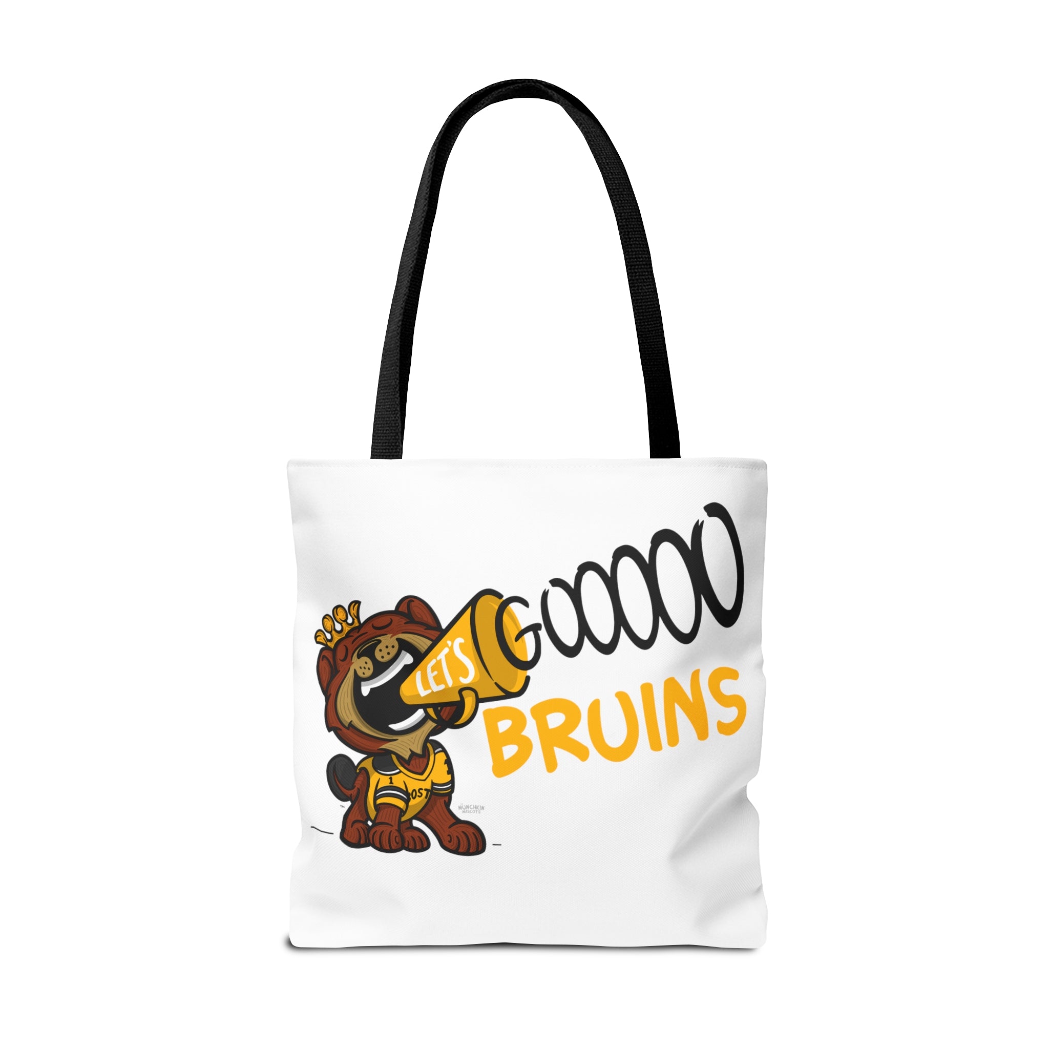 Tote Bag (AOP) - LOVE + Lets Go - Lil' Blades BOS Hockey