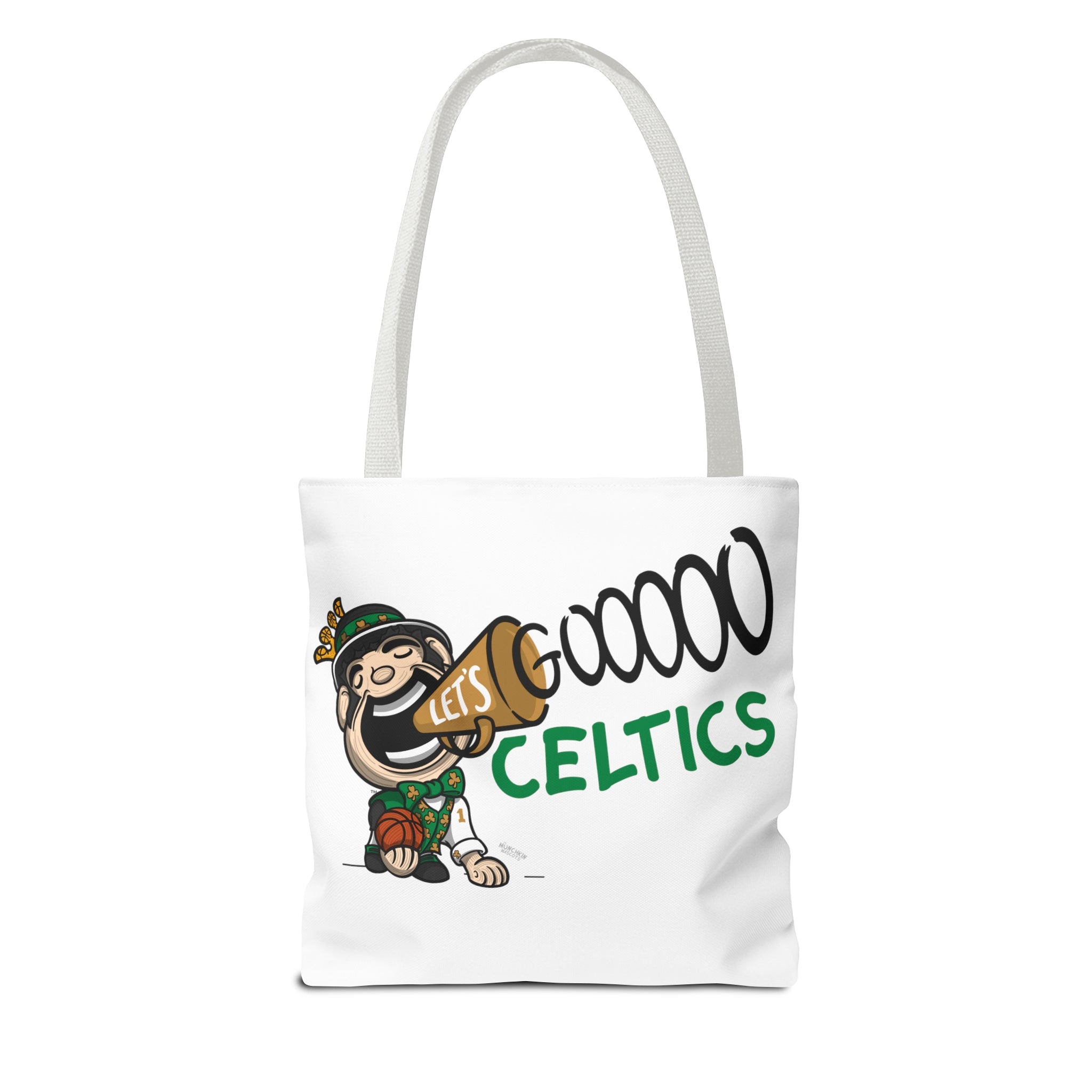 Tote Bag (AOP) - LOVE + Lets Go - Lil' Lucky BOS Basketball