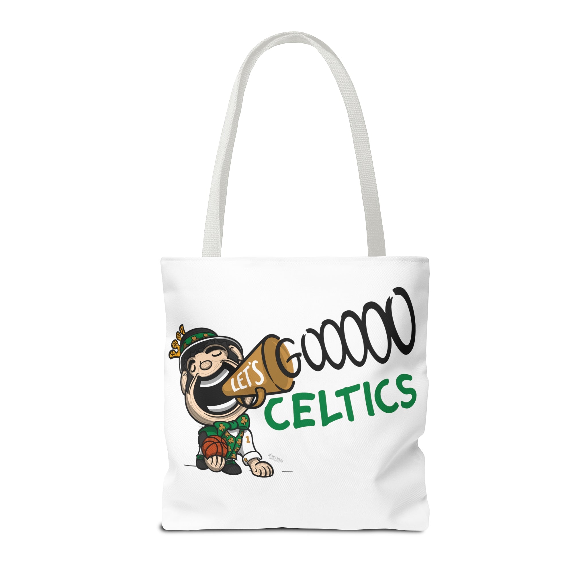 Tote Bag (AOP) - LOVE + Lets Go - Lil' Lucky BOS Basketball