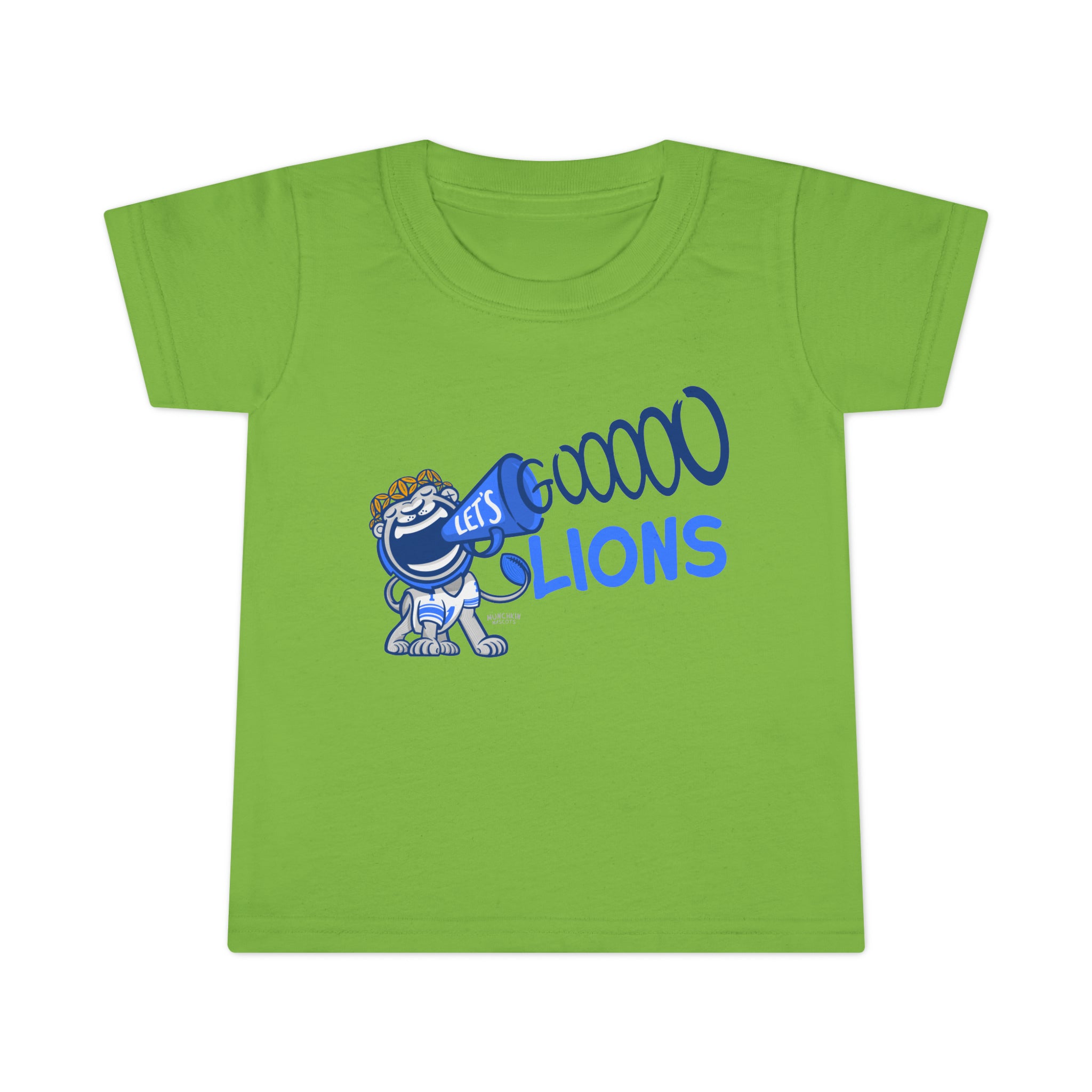 Toddler T-shirt - Lets Go - Lil' Miss Roary DET Football