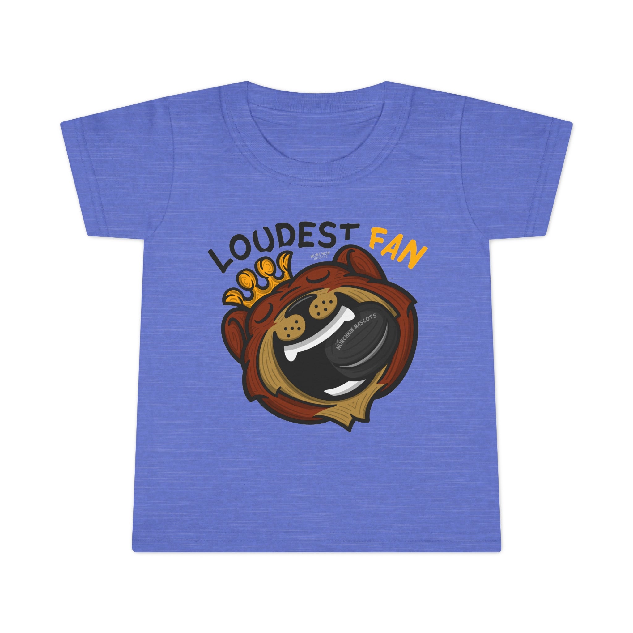 Toddler T-shirt - Loudest Fan - Lil' Blades BOS Hockey