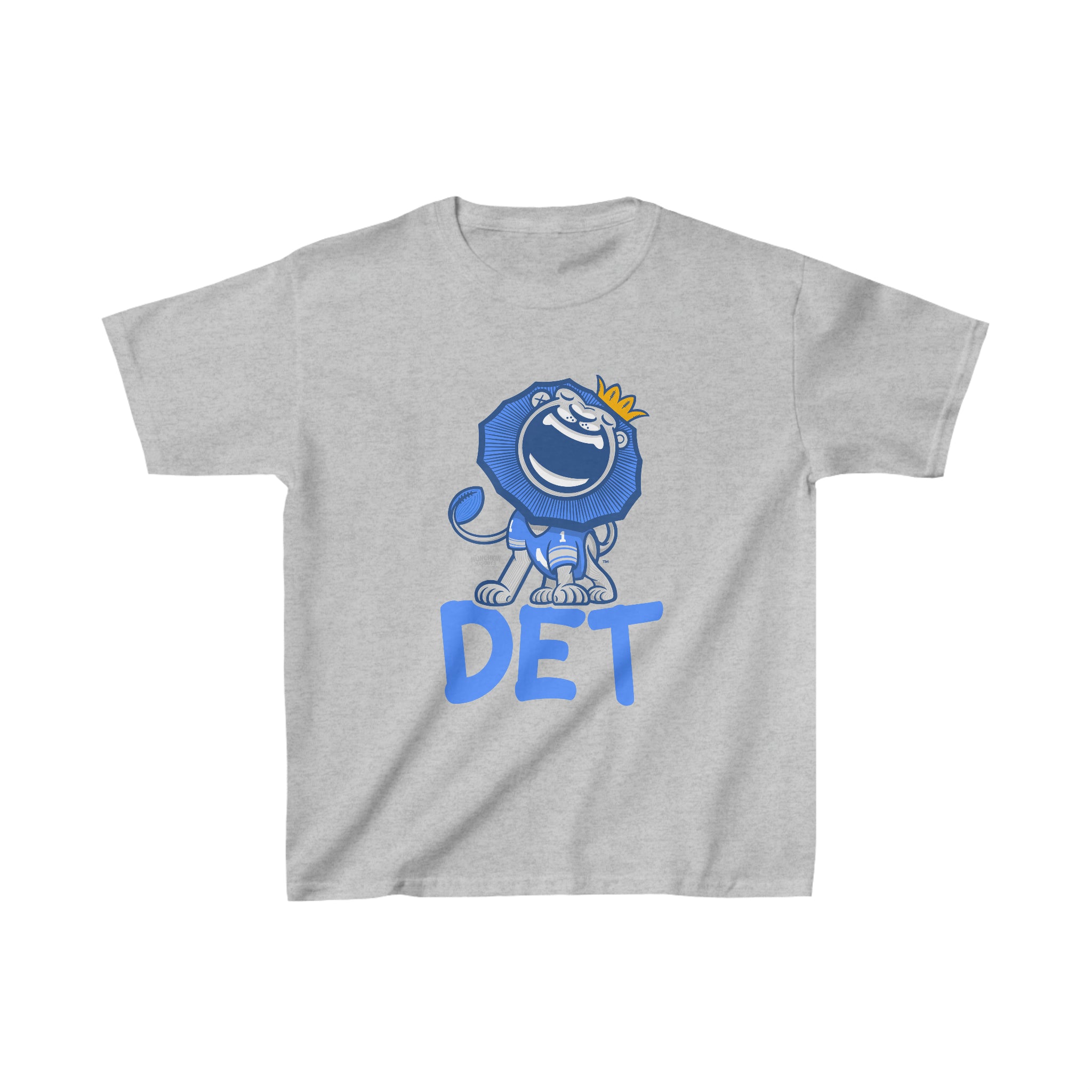 Kids Heavy Cotton™ Tee - DET - Lil' Roary DET Football