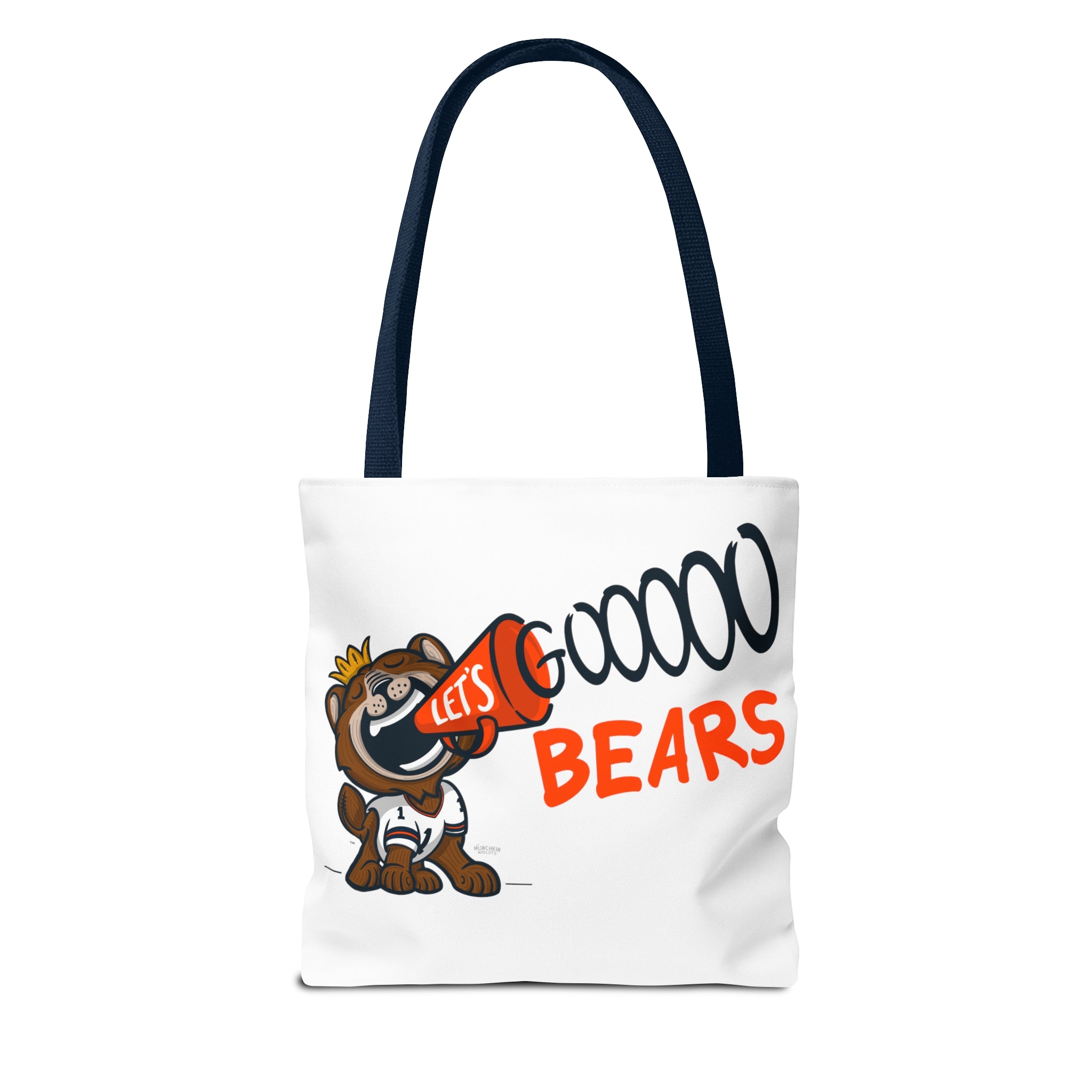 Tote Bag (AOP) - LOVE + Lets Go - Lil' Staley CHI Football